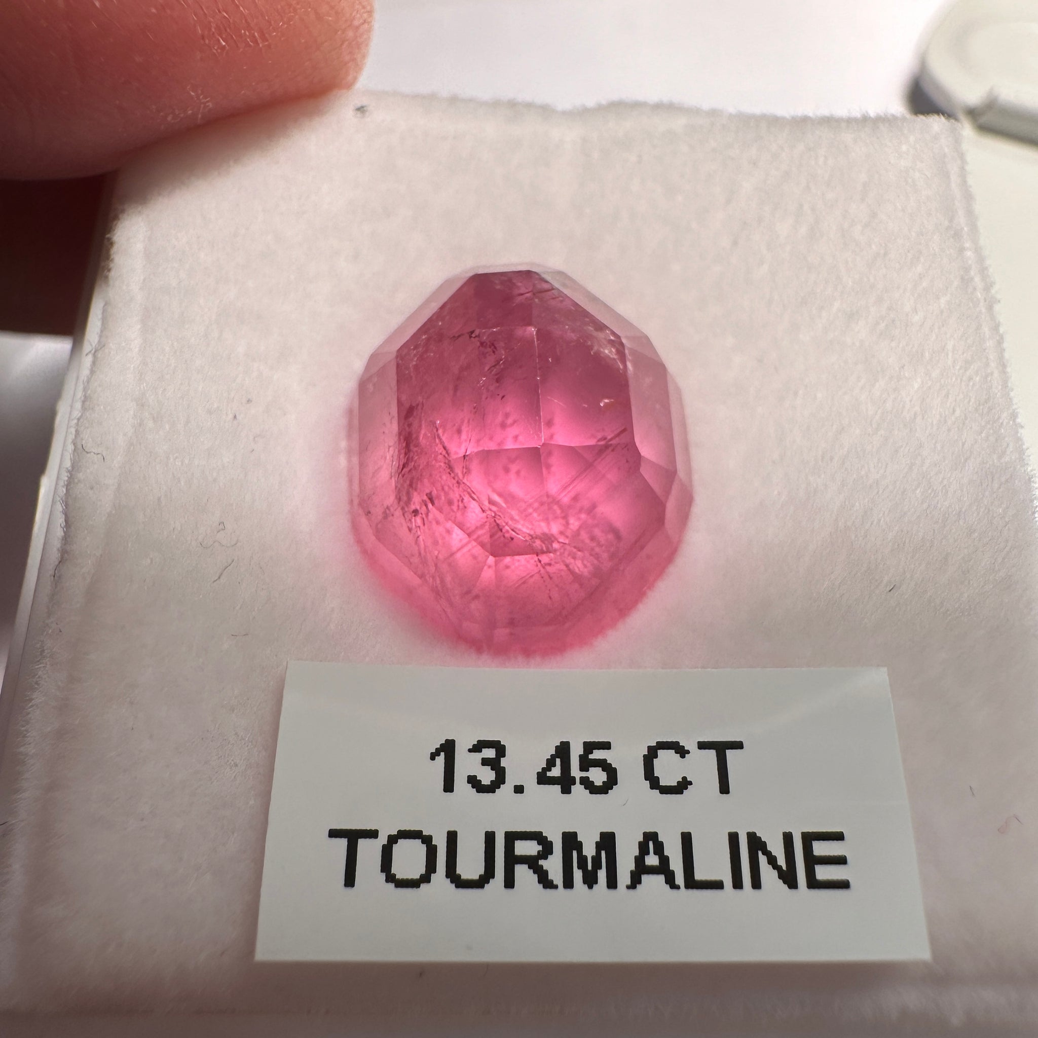Congo Tourmaline, 13.45ct, Untreated Unheated, see it in different lights