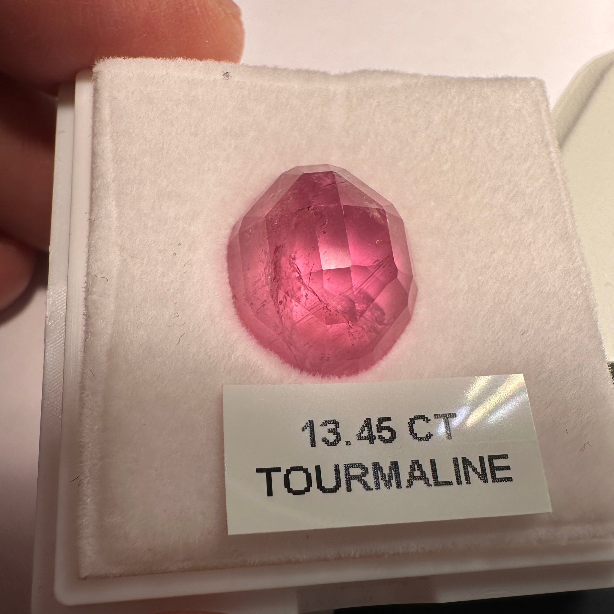 Congo Tourmaline, 13.45ct, Untreated Unheated, see it in different lights