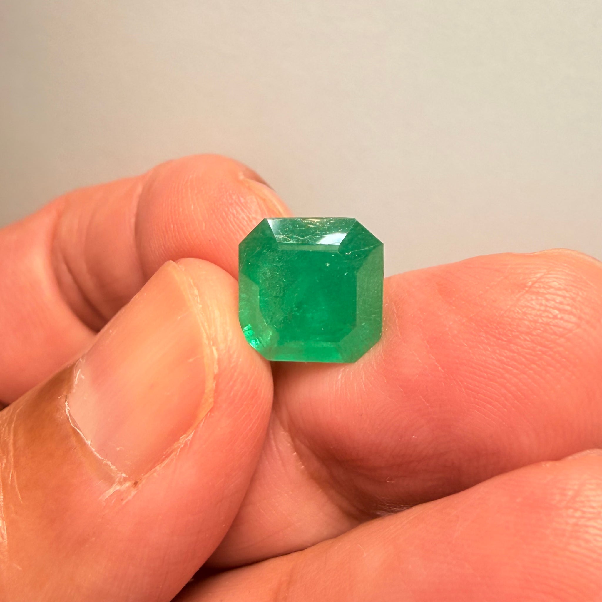 Emerald, 3.94ct, Sumbawanga, Tanzania, Untreated Unheated, no oil