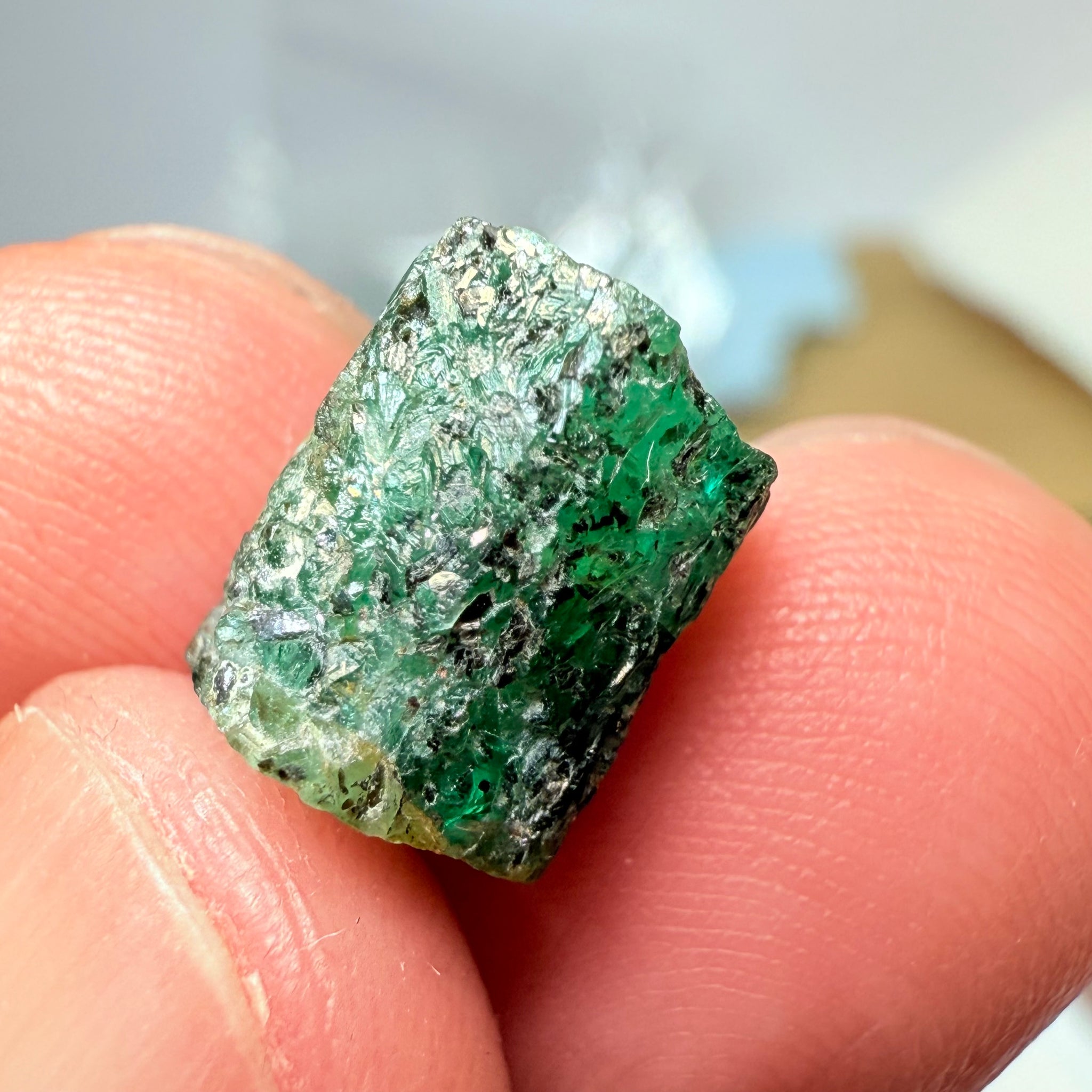 Emerald Crystal, 6.16ct, Manyara, Tanzania, Untreated Untreated
