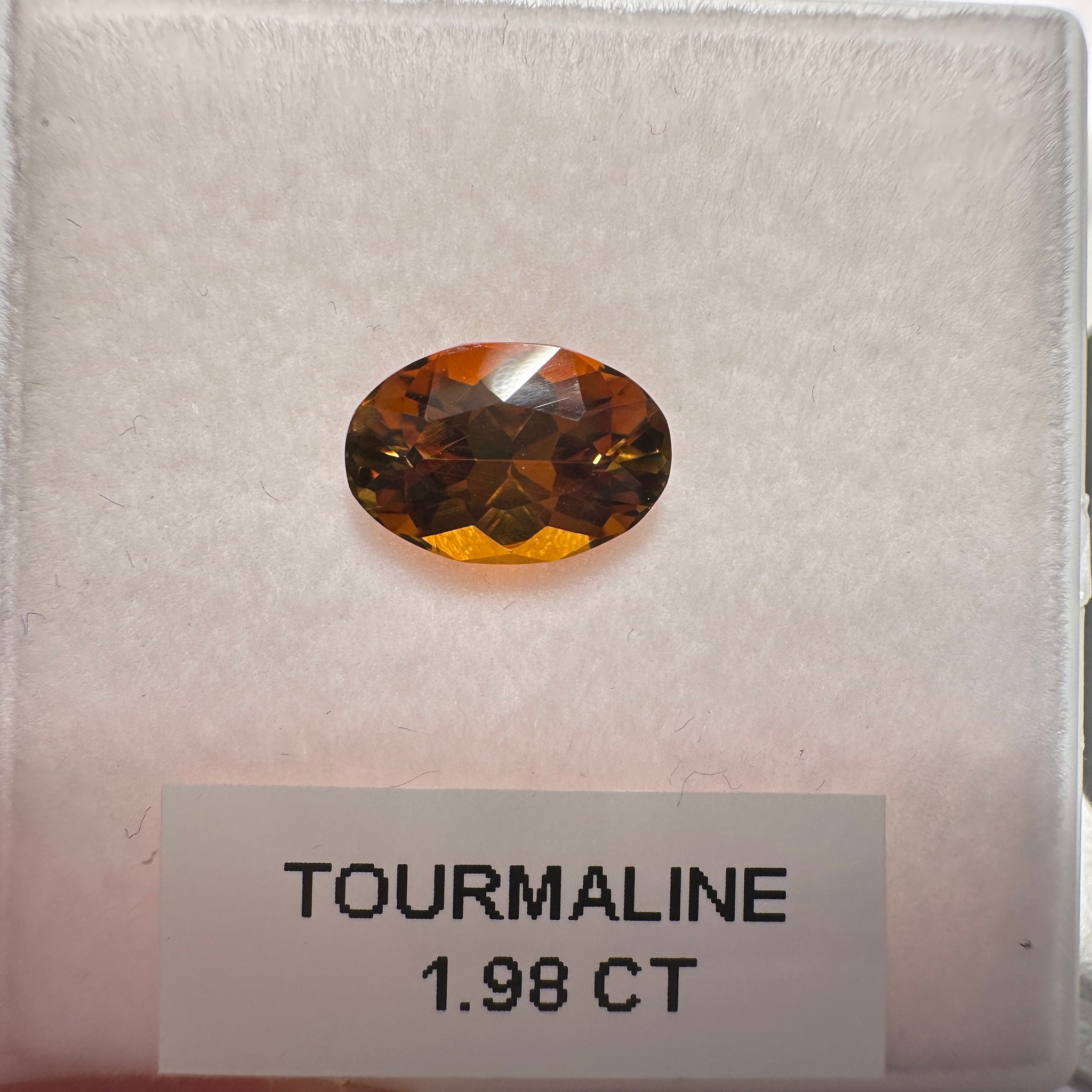 Tanzanian Tourmaline, 1.98ct, Untreated Unheated