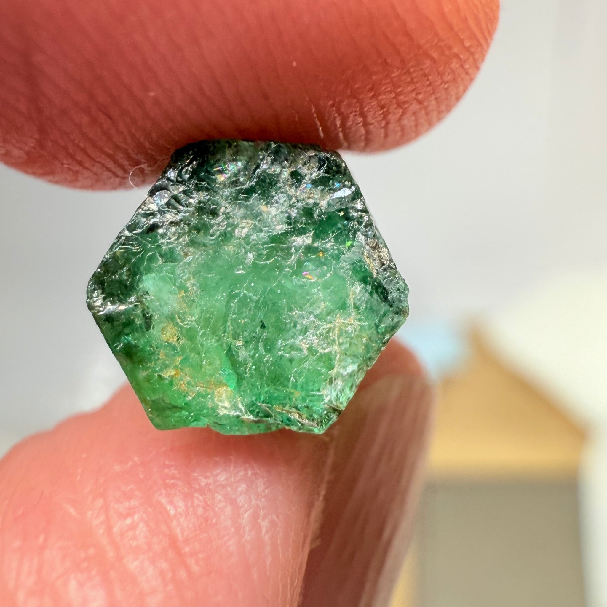 Emerald Crystal, 6.16ct, Manyara, Tanzania, Untreated Untreated