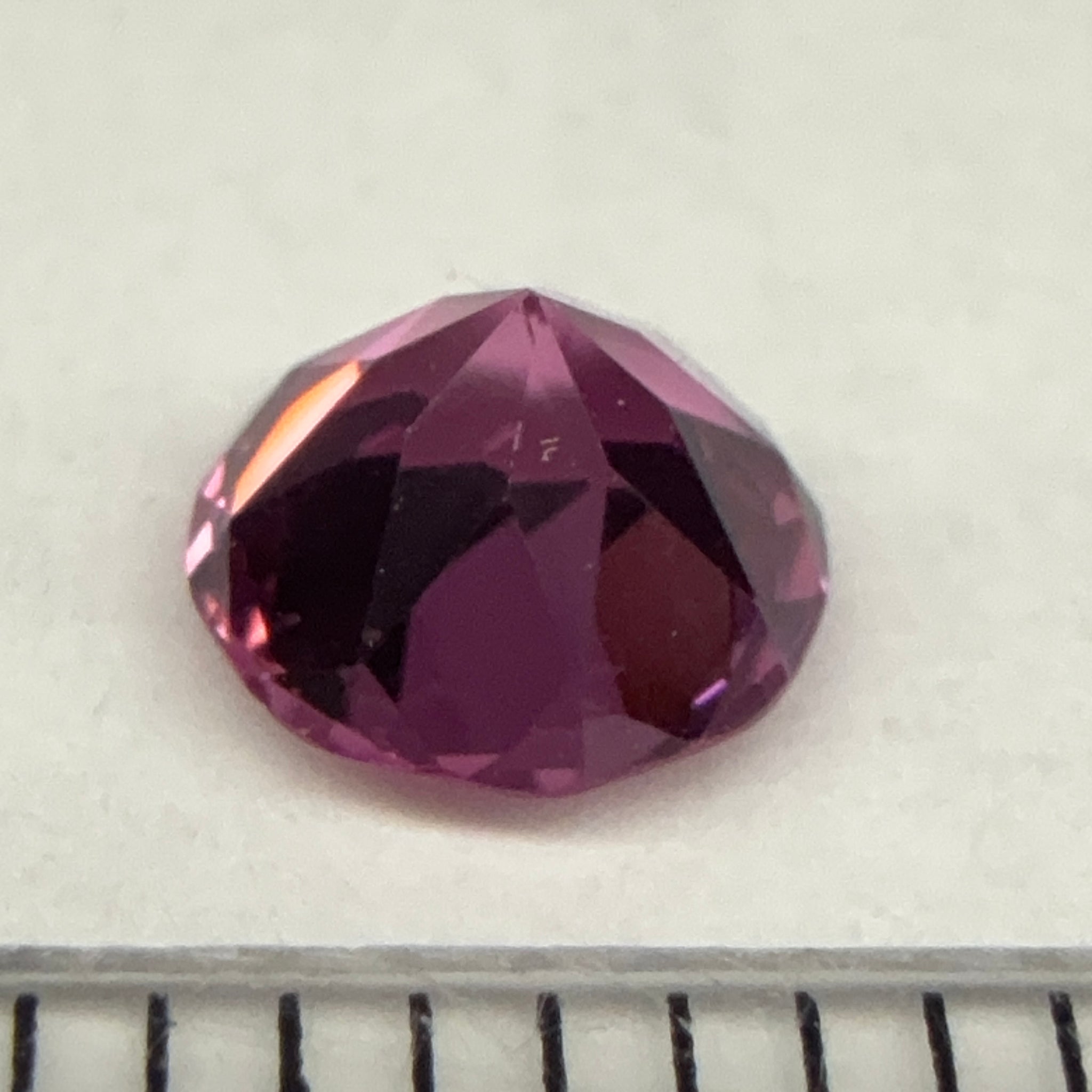 Rose Garnet, 0.76ct, Tanzania, Untreated Unheated