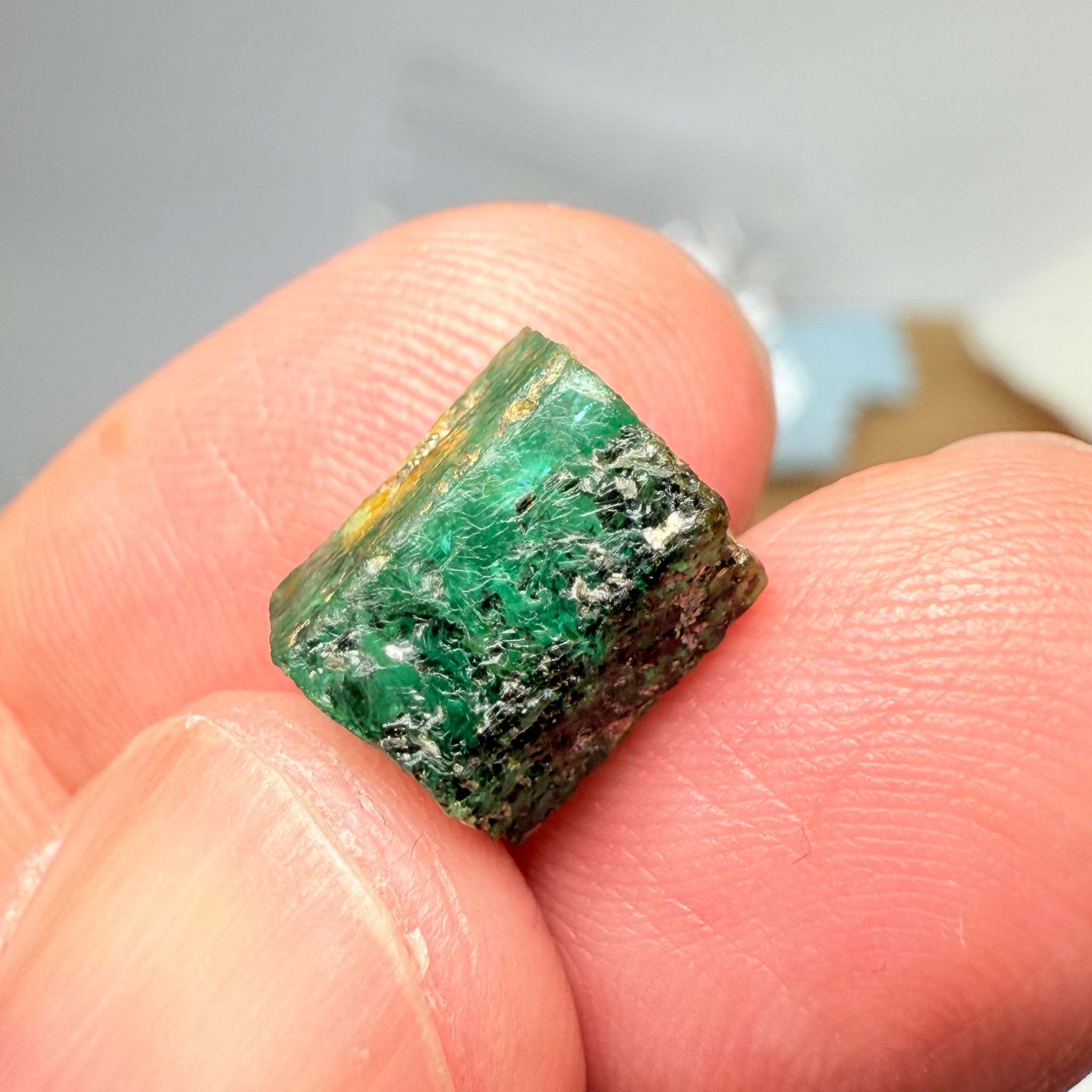Emerald Crystal, 6.16ct, Manyara, Tanzania, Untreated Untreated