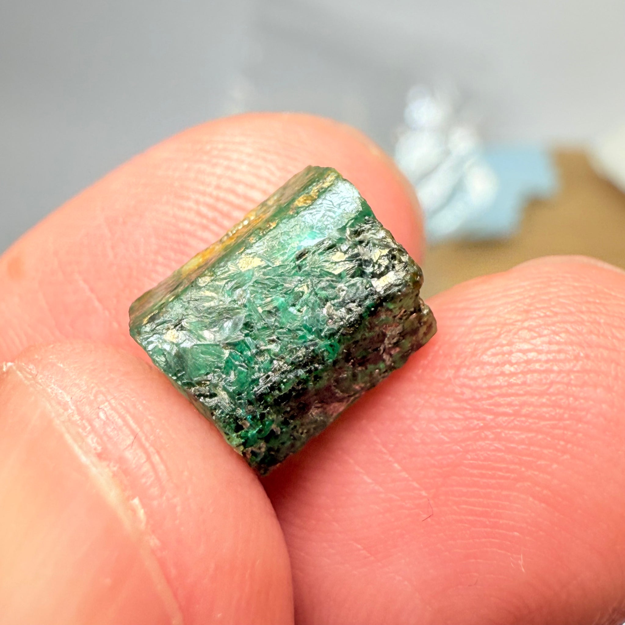 Emerald Crystal, 6.16ct, Manyara, Tanzania, Untreated Untreated