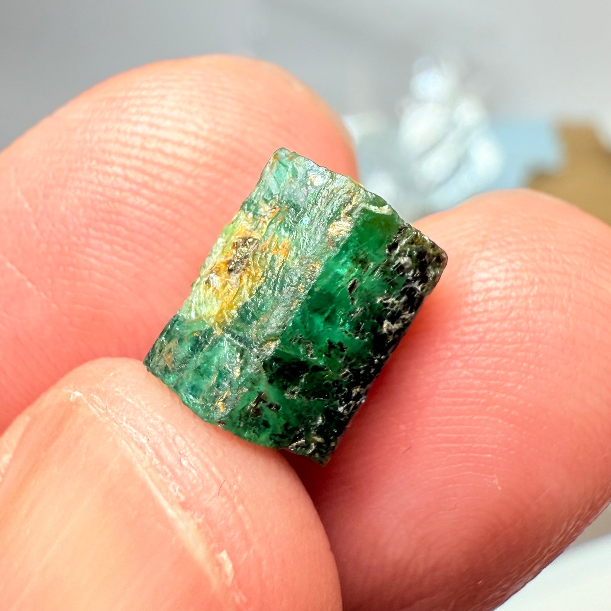 Emerald Crystal, 6.16ct, Manyara, Tanzania, Untreated Untreated