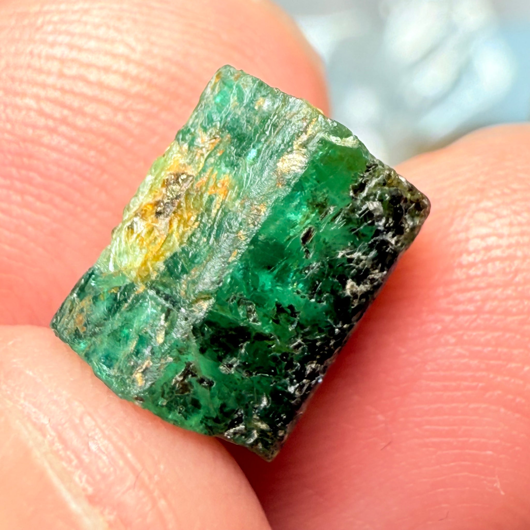 Emerald Crystal, 6.16ct, Manyara, Tanzania, Untreated Untreated