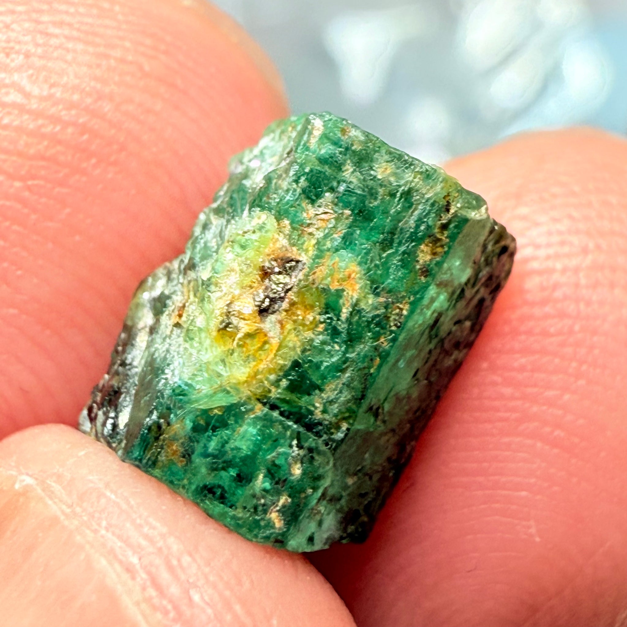 Emerald Crystal, 6.16ct, Manyara, Tanzania, Untreated Untreated
