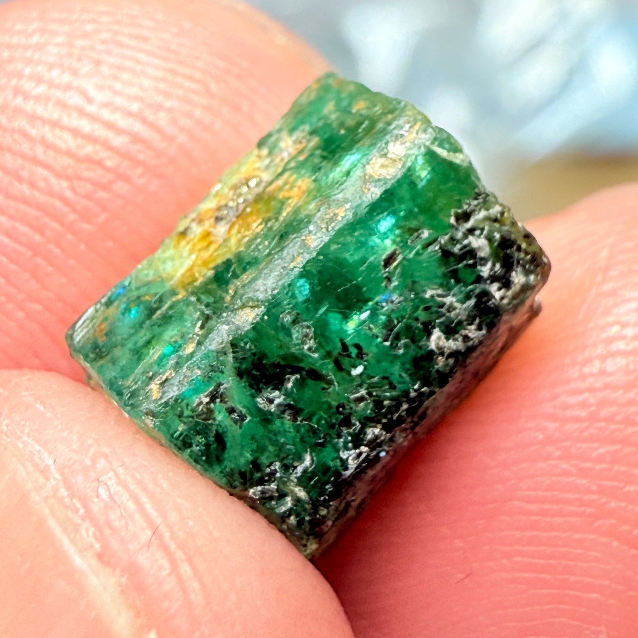 Emerald Crystal, 6.16ct, Manyara, Tanzania, Untreated Untreated