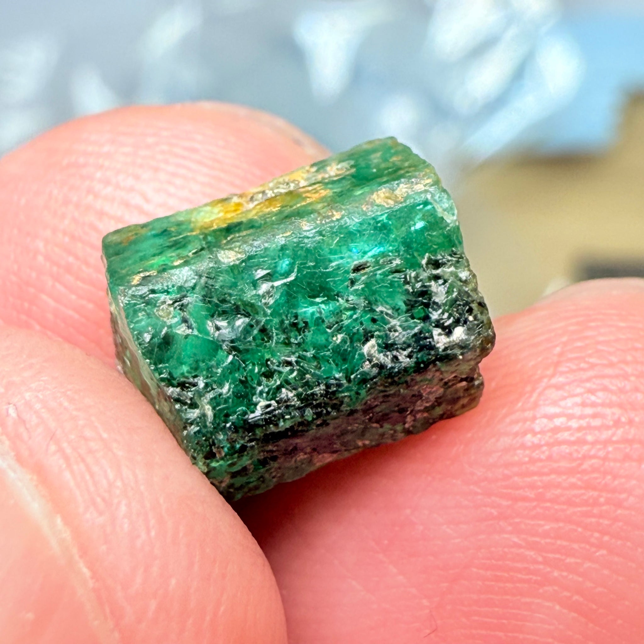 Emerald Crystal, 6.16ct, Manyara, Tanzania, Untreated Untreated