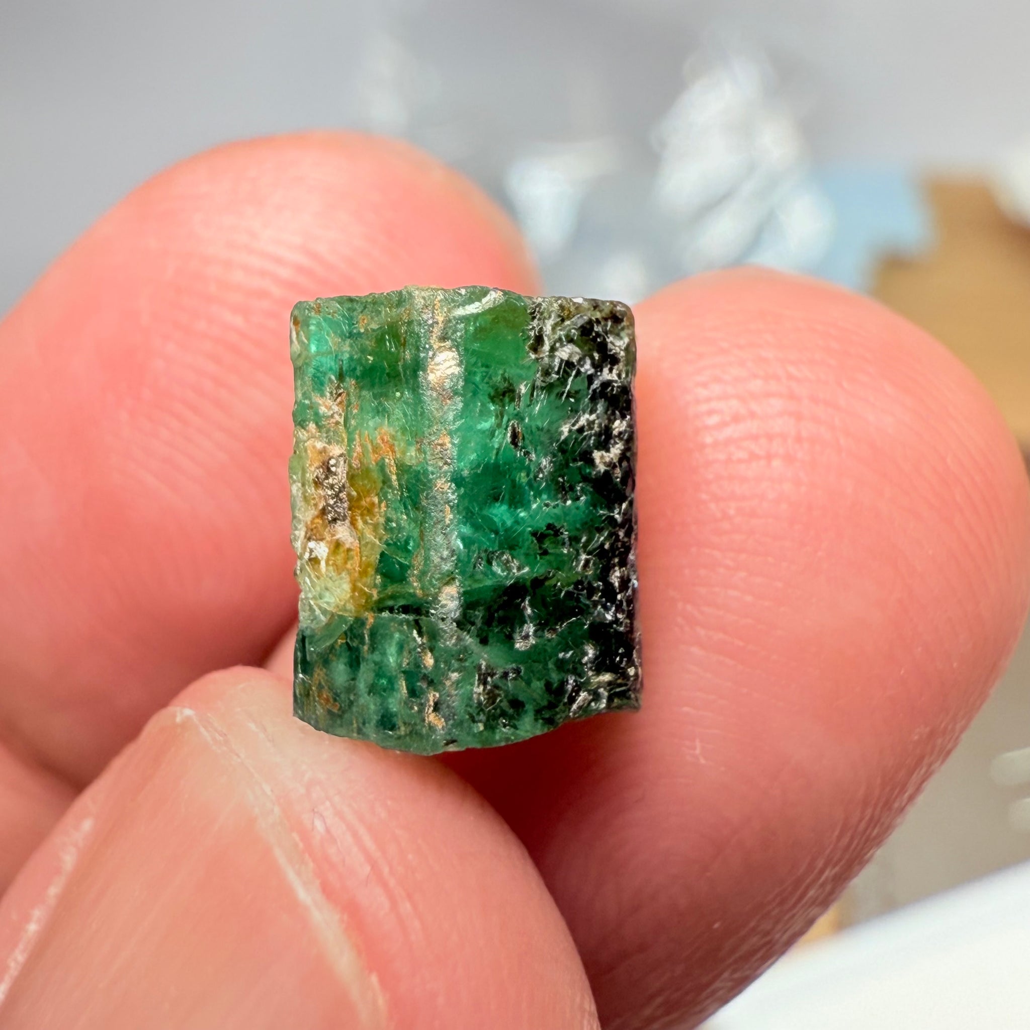 Emerald Crystal, 6.16ct, Manyara, Tanzania, Untreated Untreated