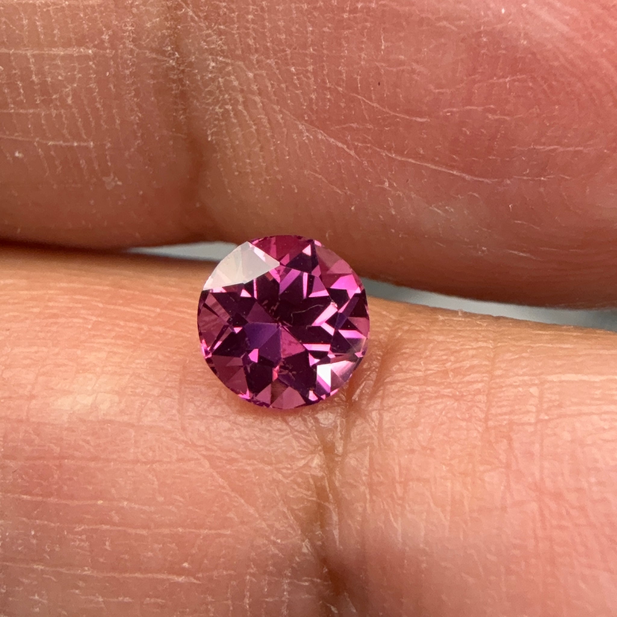 Rose Garnet, 0.76ct, Tanzania, Untreated Unheated