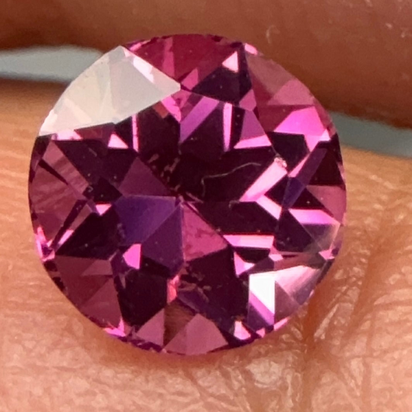 Rose Garnet, 0.76ct, Tanzania, Untreated Unheated
