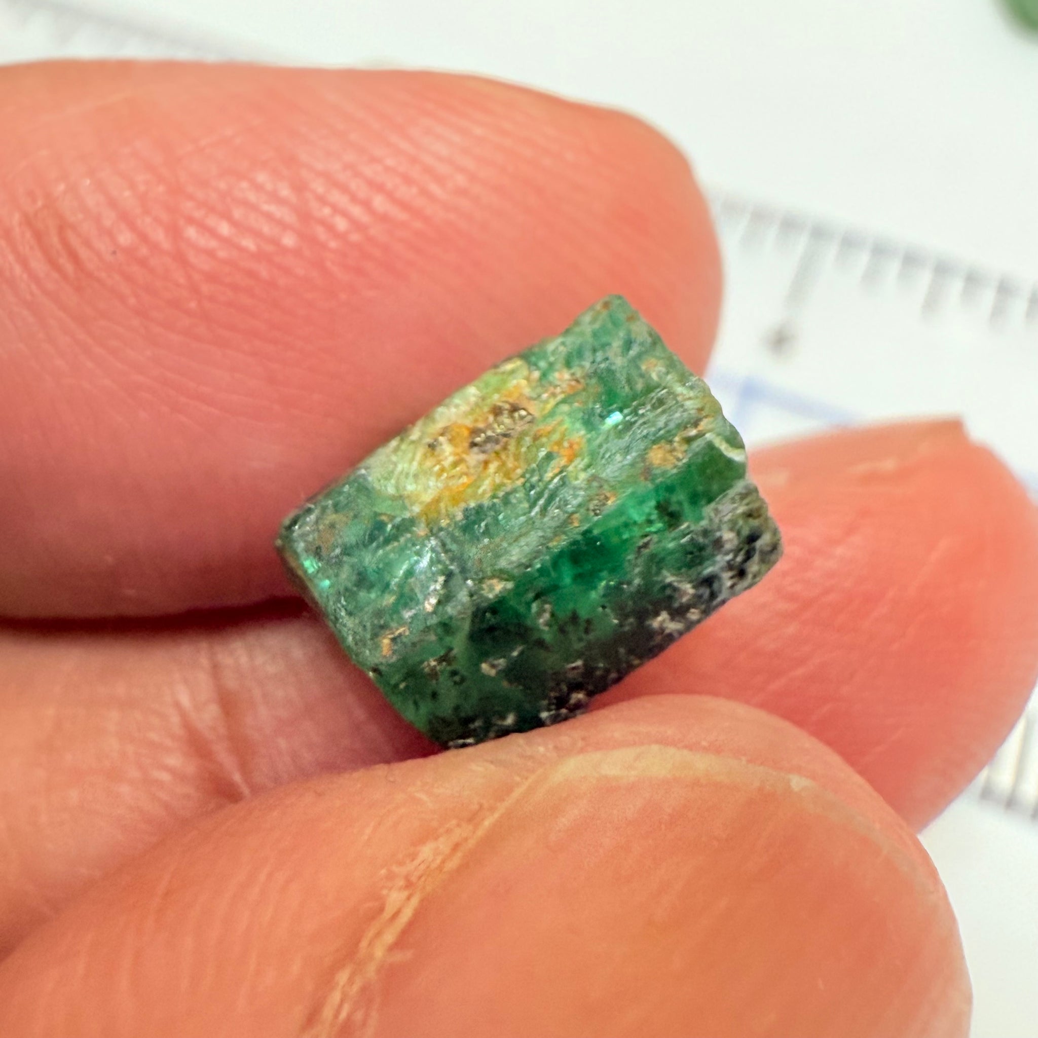 Emerald Crystal, 6.16ct, Manyara, Tanzania, Untreated Untreated