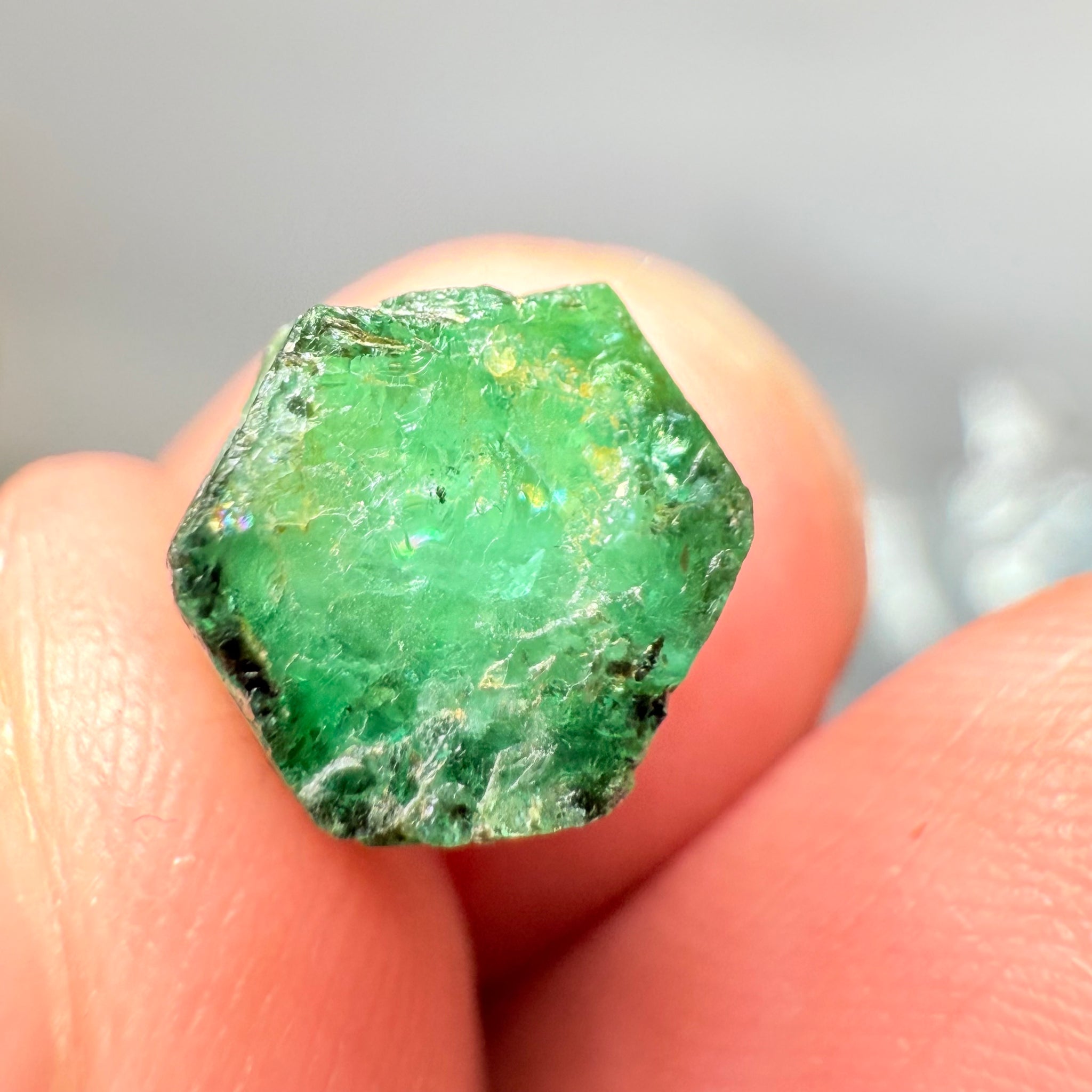 Emerald Crystal, 6.16ct, Manyara, Tanzania, Untreated Untreated