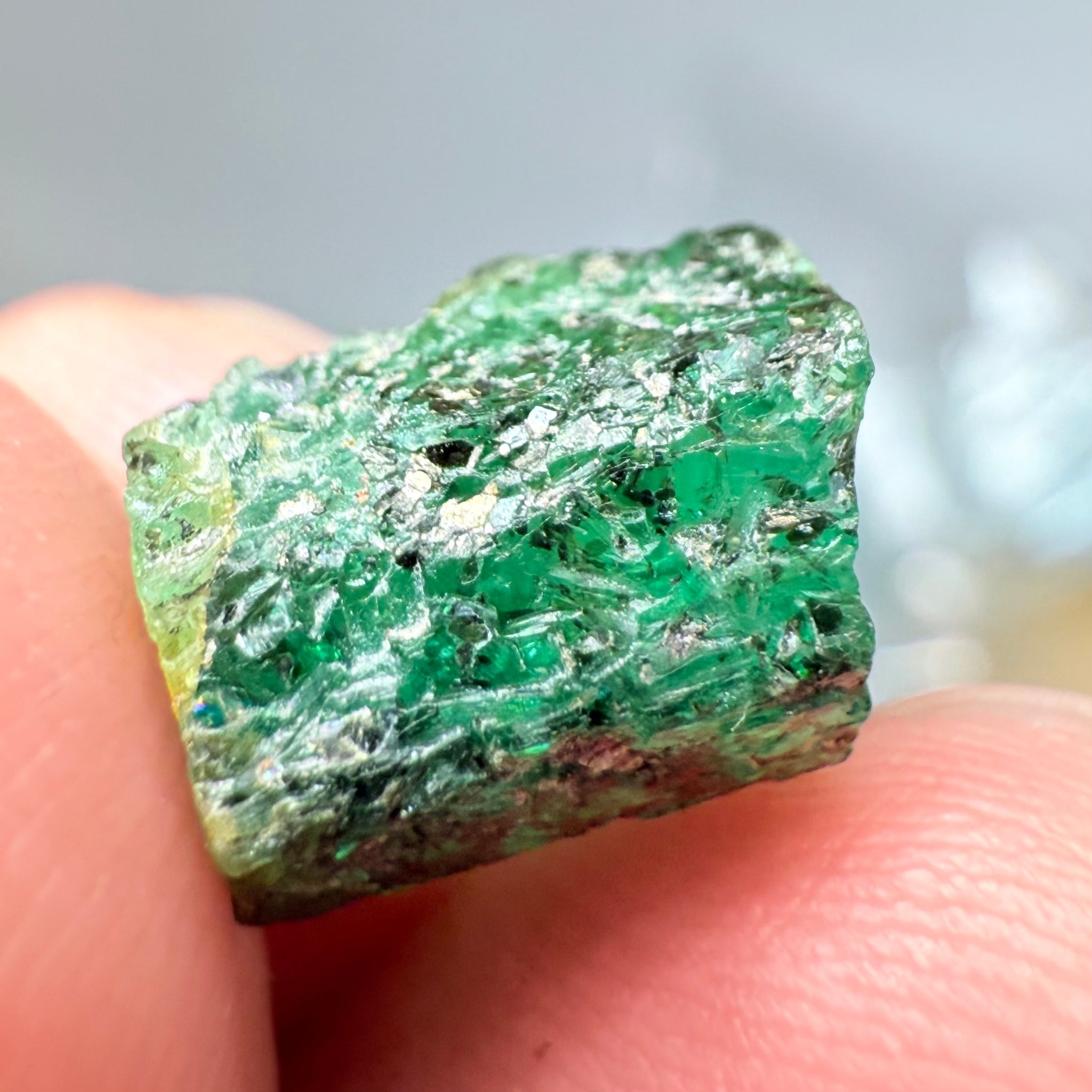 Emerald Crystal, 6.16ct, Manyara, Tanzania, Untreated Untreated