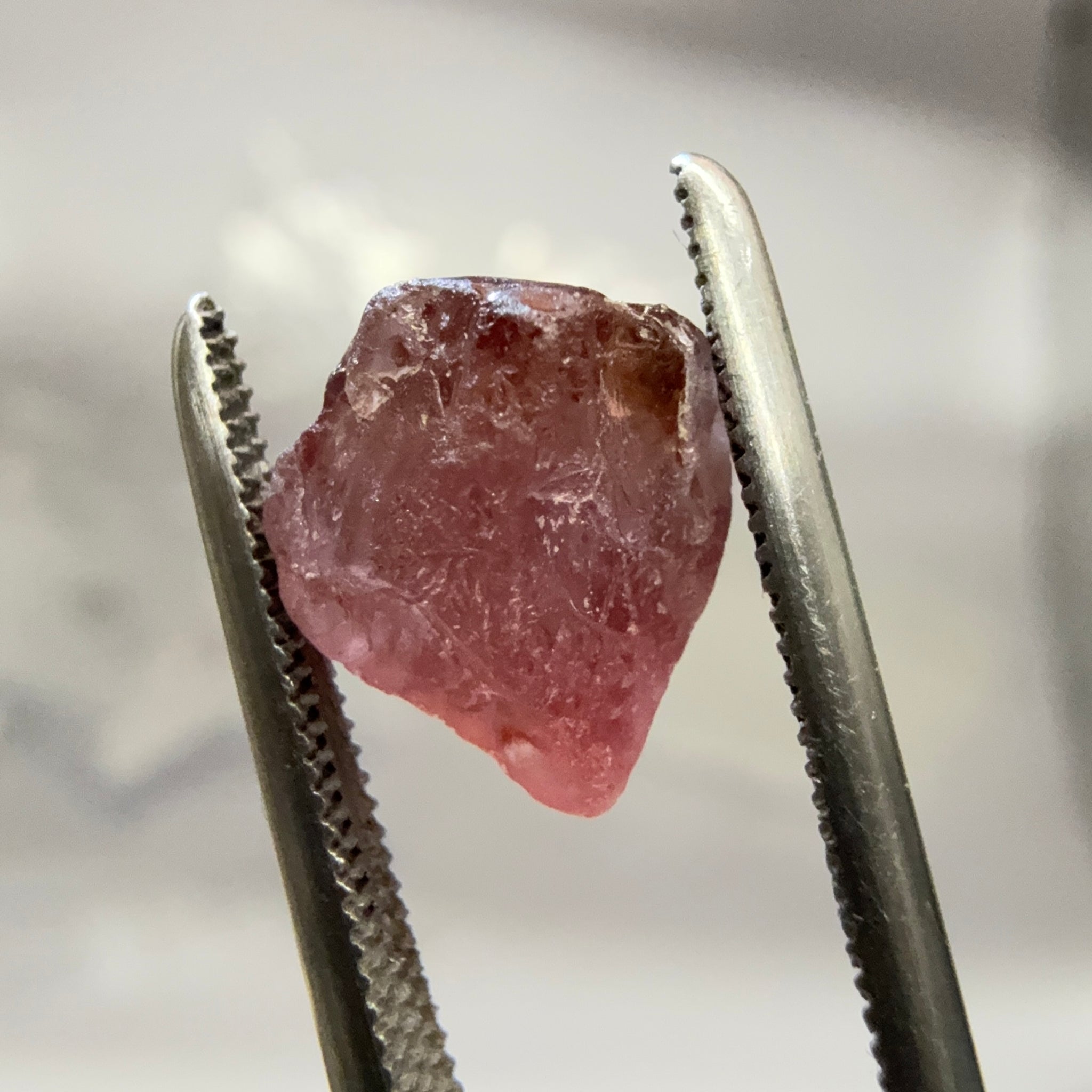 Mahenge Garnet, 3.65ct, vvs-if with a tiny piece of gunk, see photos I have circled it, Tanzania, Untreated Unheated