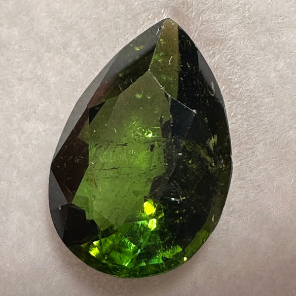 Tourmaline, 2.42ct, Tanzania, Untreated Unheated, slightly included, native cut