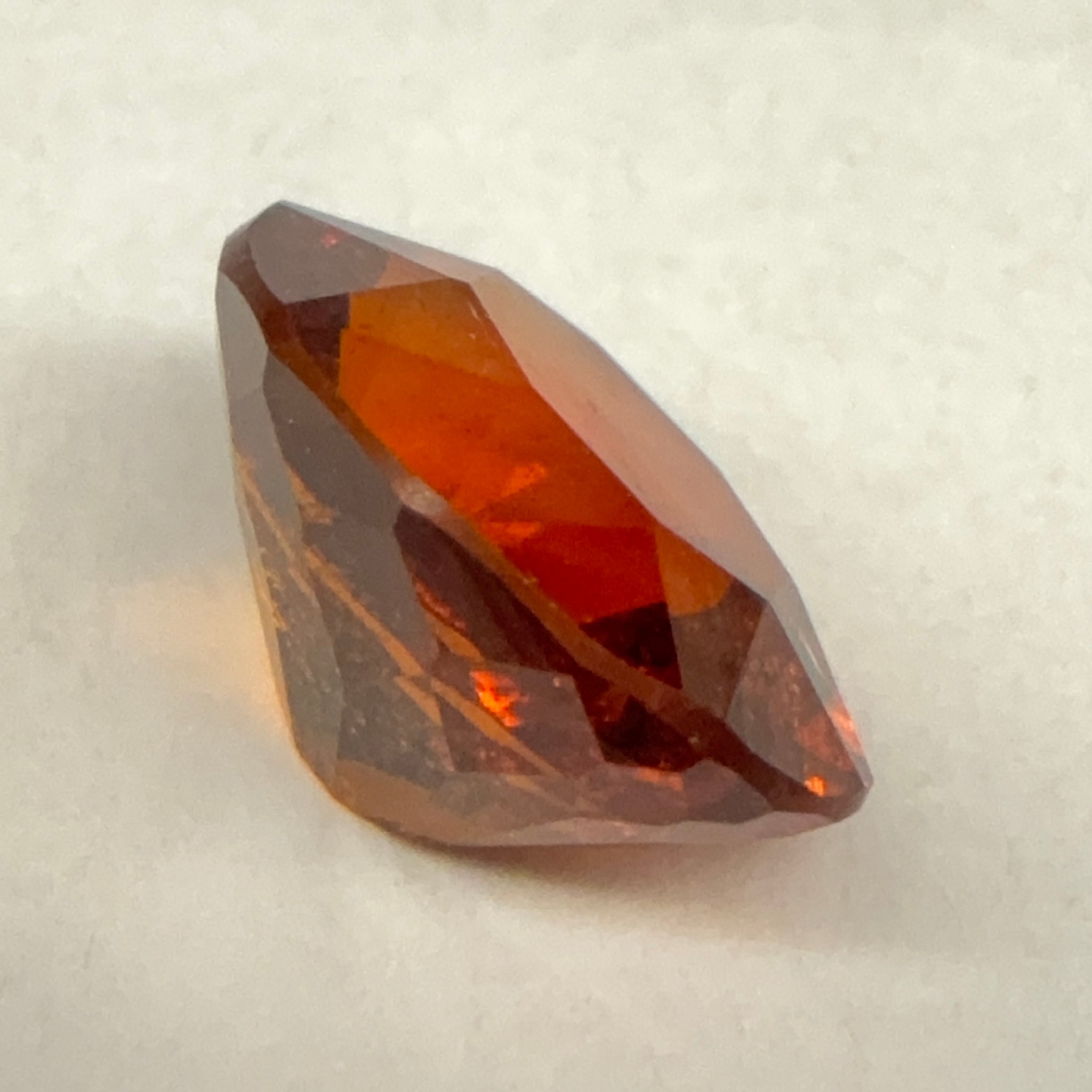 Orange Grossular Garnet, 1.56ct, Tanzania, Untreated Unheated