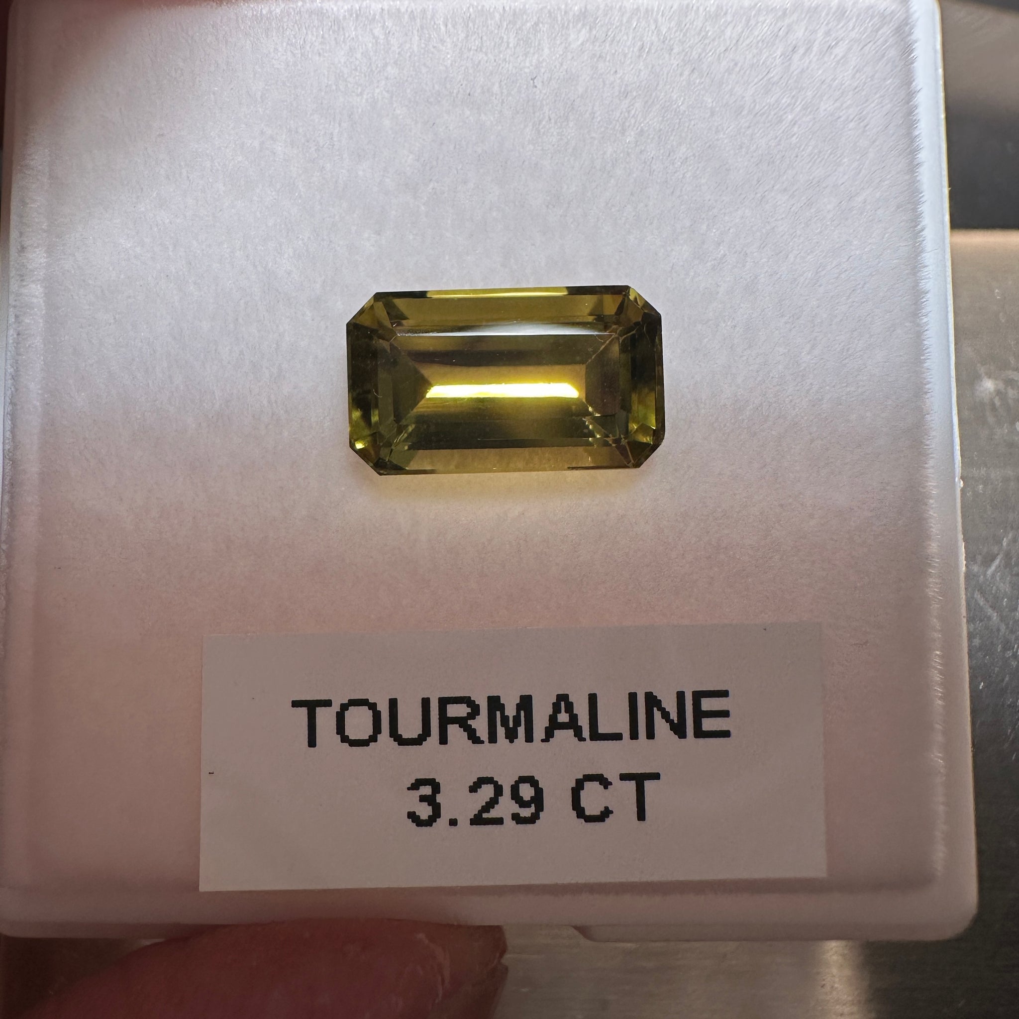 Tourmaline, 3.29ct, Tanzania, Untreated Unheated
