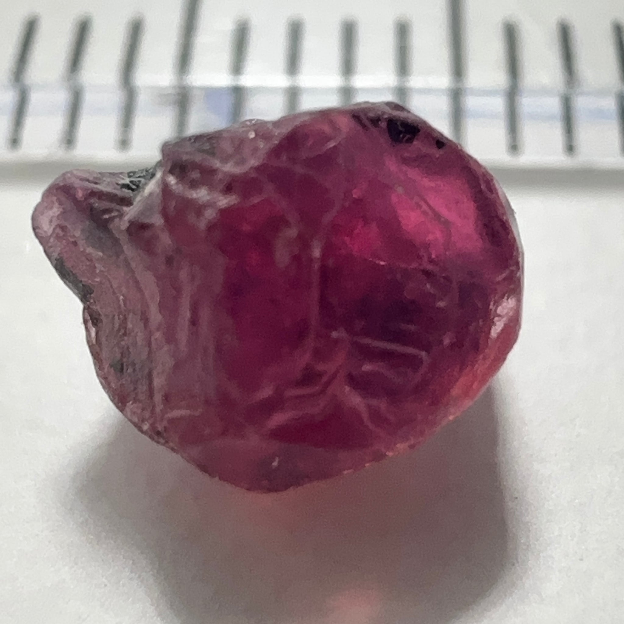 Winza Sapphire, 1.60ct, Tanzania, Untreated Unheated - crack going through not for faceting