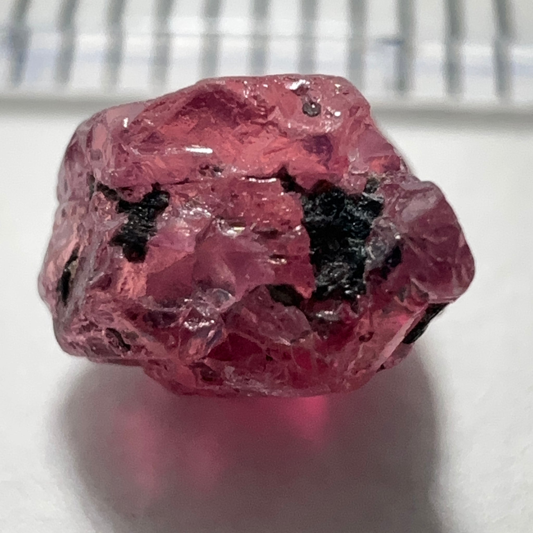 Winza Sapphire, 1.60ct, Tanzania, Untreated Unheated - crack going through not for faceting