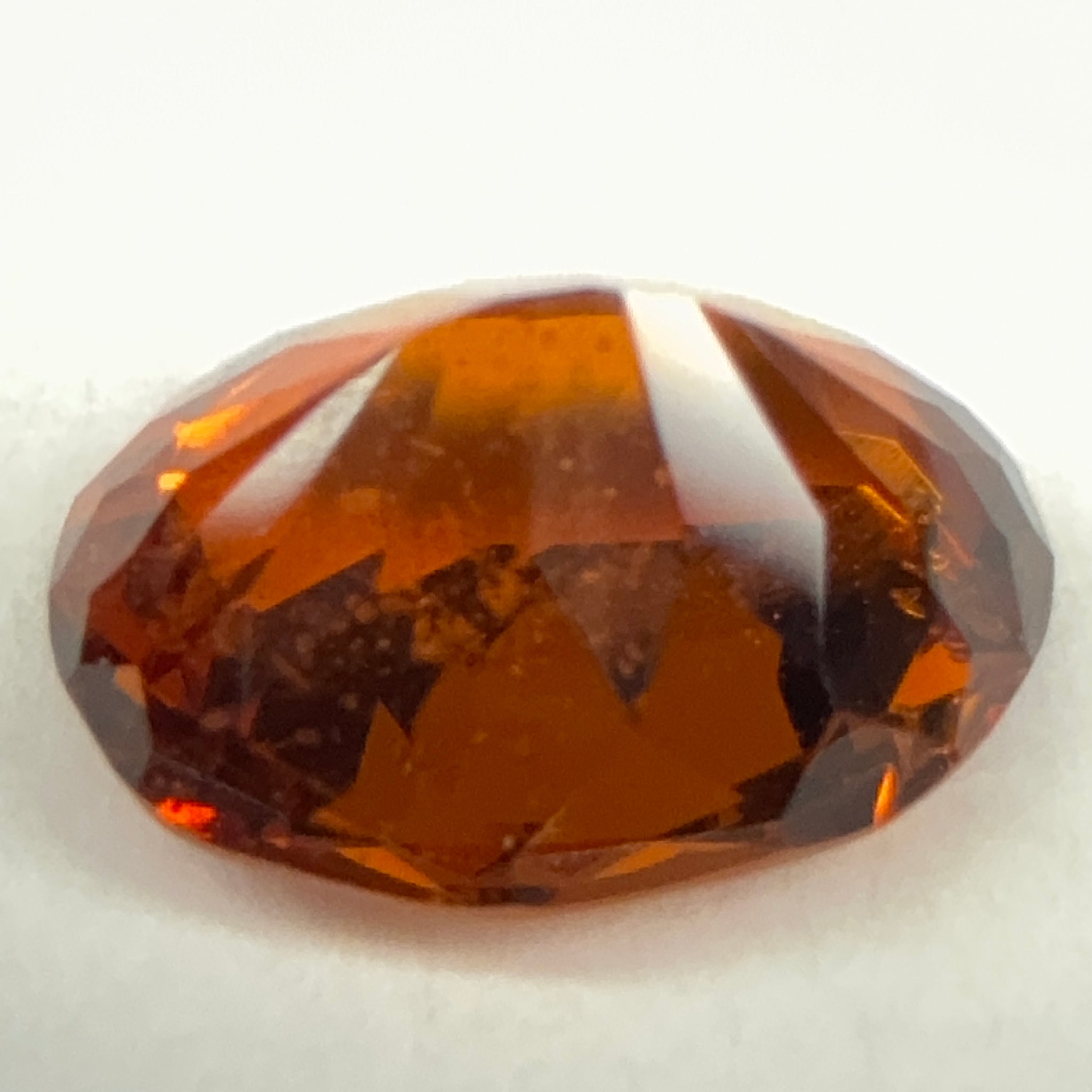 Orange Grossular Garnet, 1.56ct, Tanzania, Untreated Unheated
