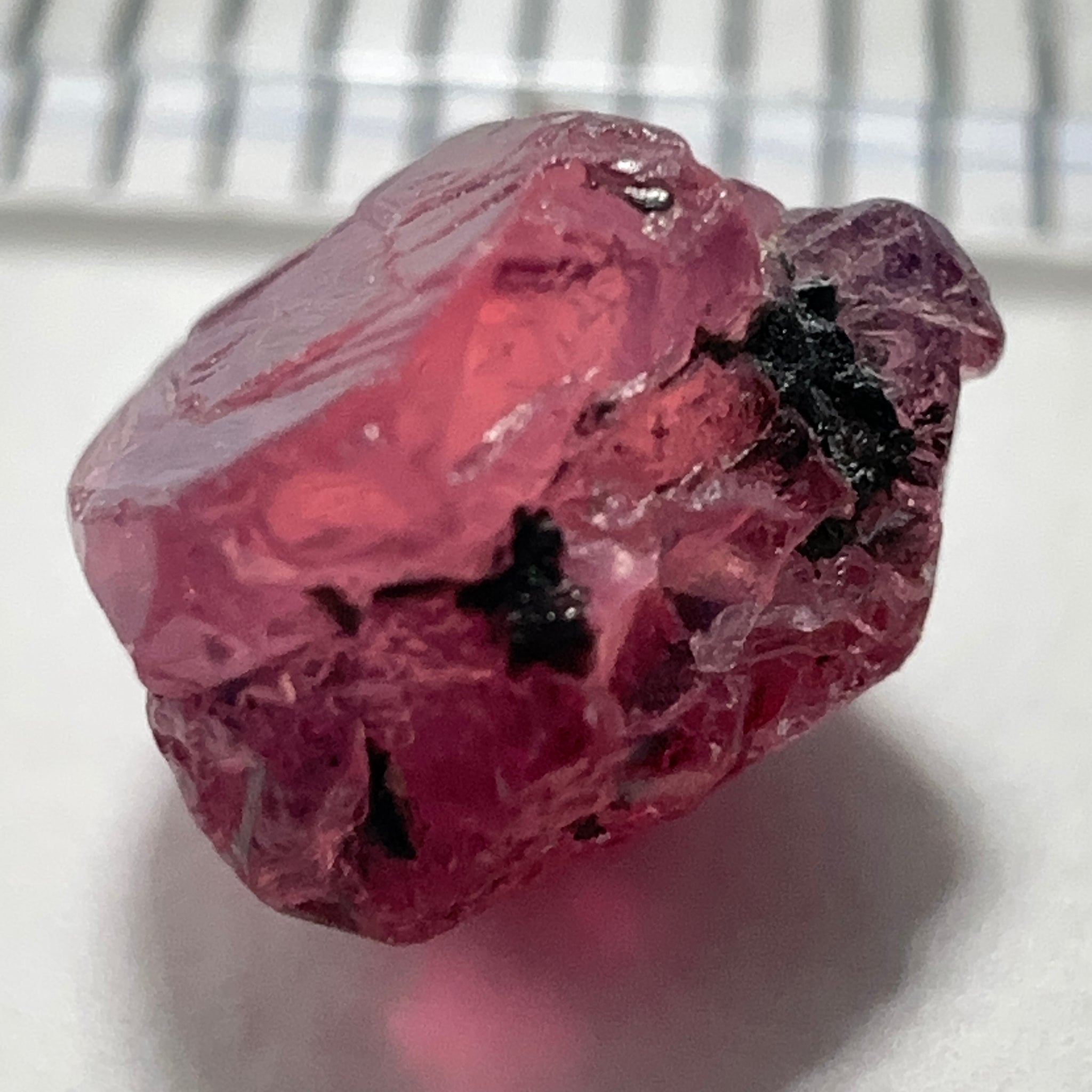 Winza Sapphire, 1.60ct, Tanzania, Untreated Unheated - crack going through not for faceting