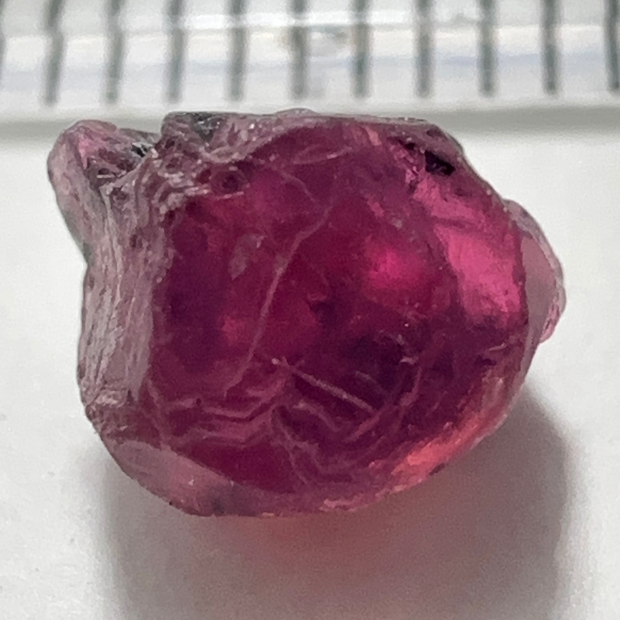 Winza Sapphire, 1.60ct, Tanzania, Untreated Unheated - crack going through not for faceting