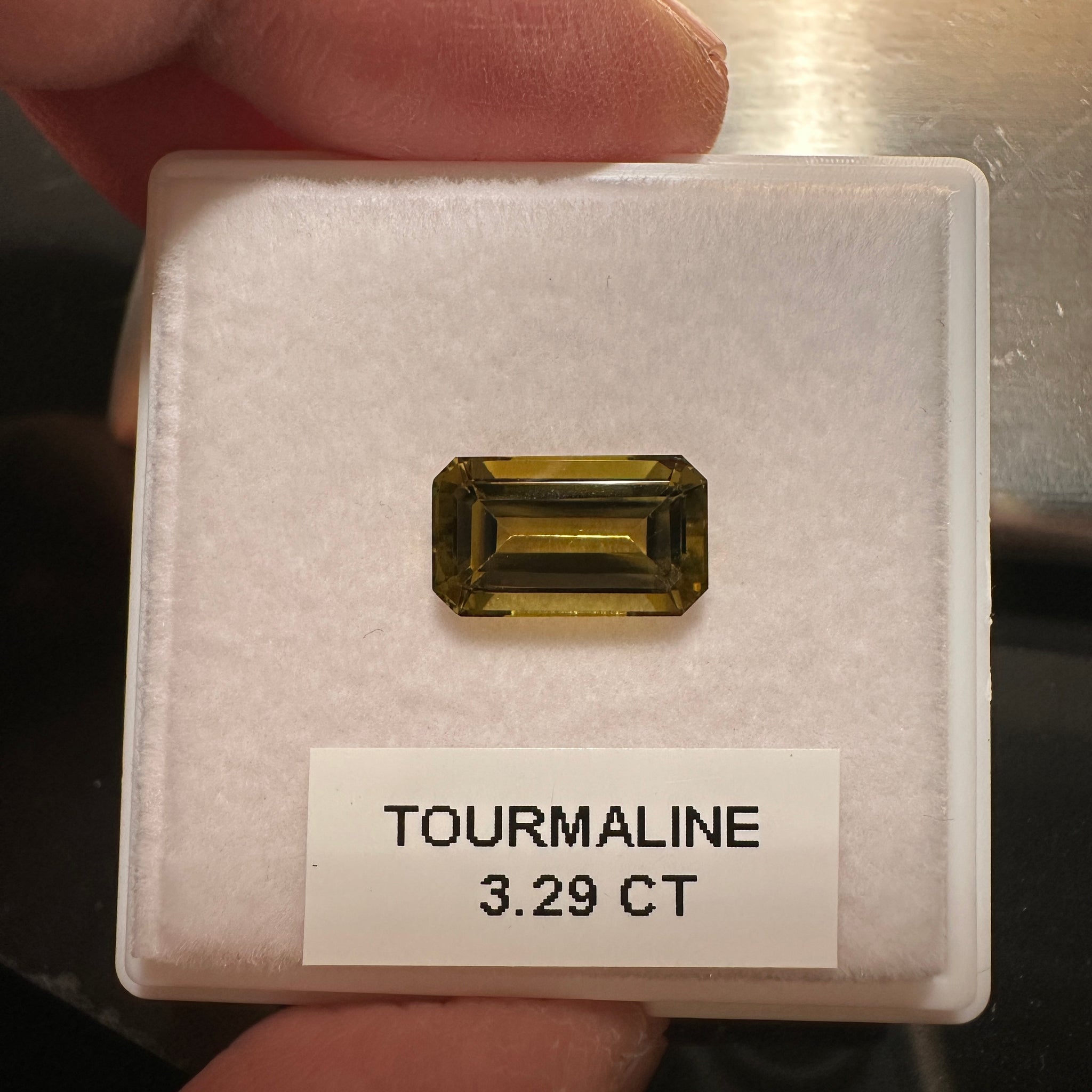Tourmaline, 3.29ct, Tanzania, Untreated Unheated