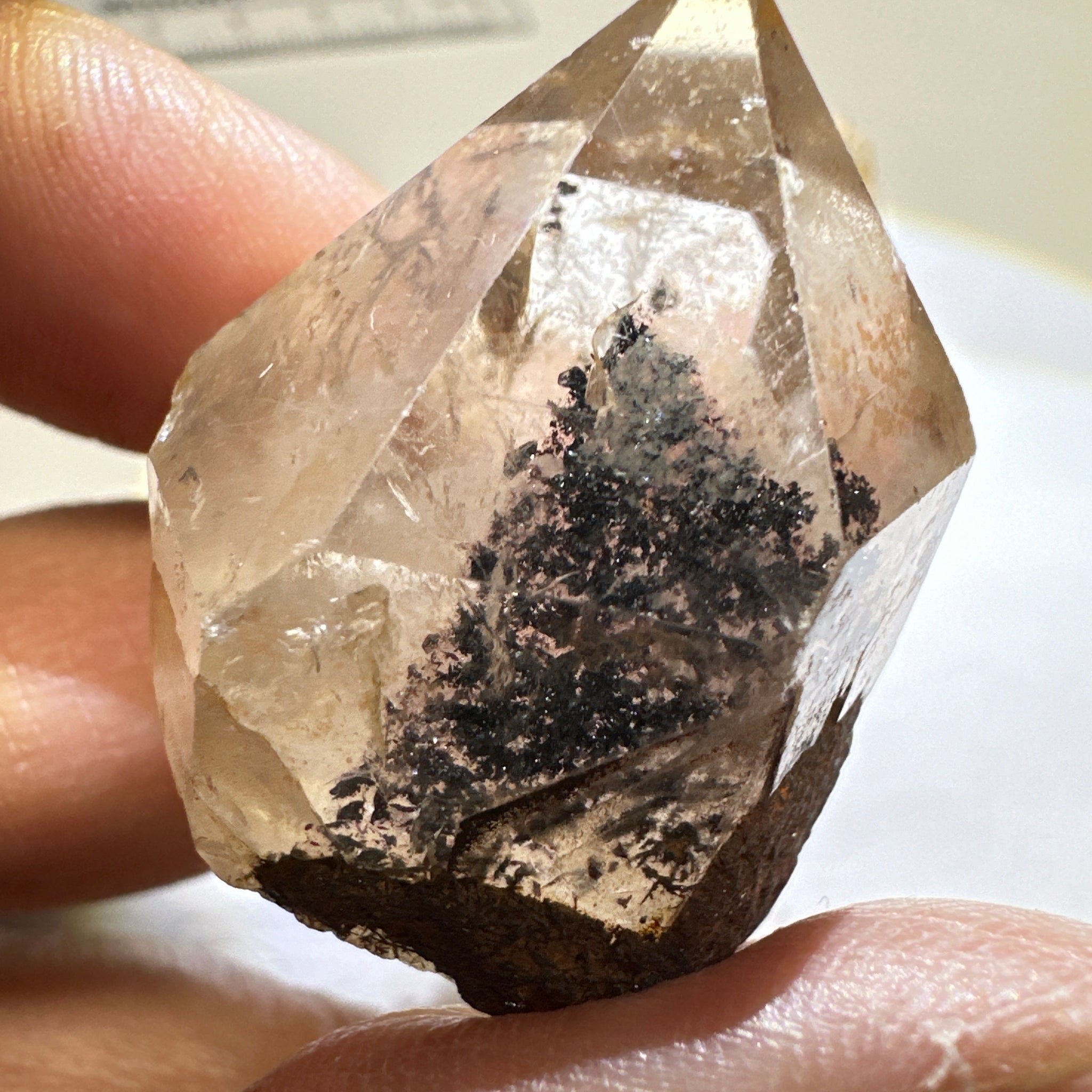 Quartz Crystal, 3pcs, Tanzania, with interesting phantoms price for all 3