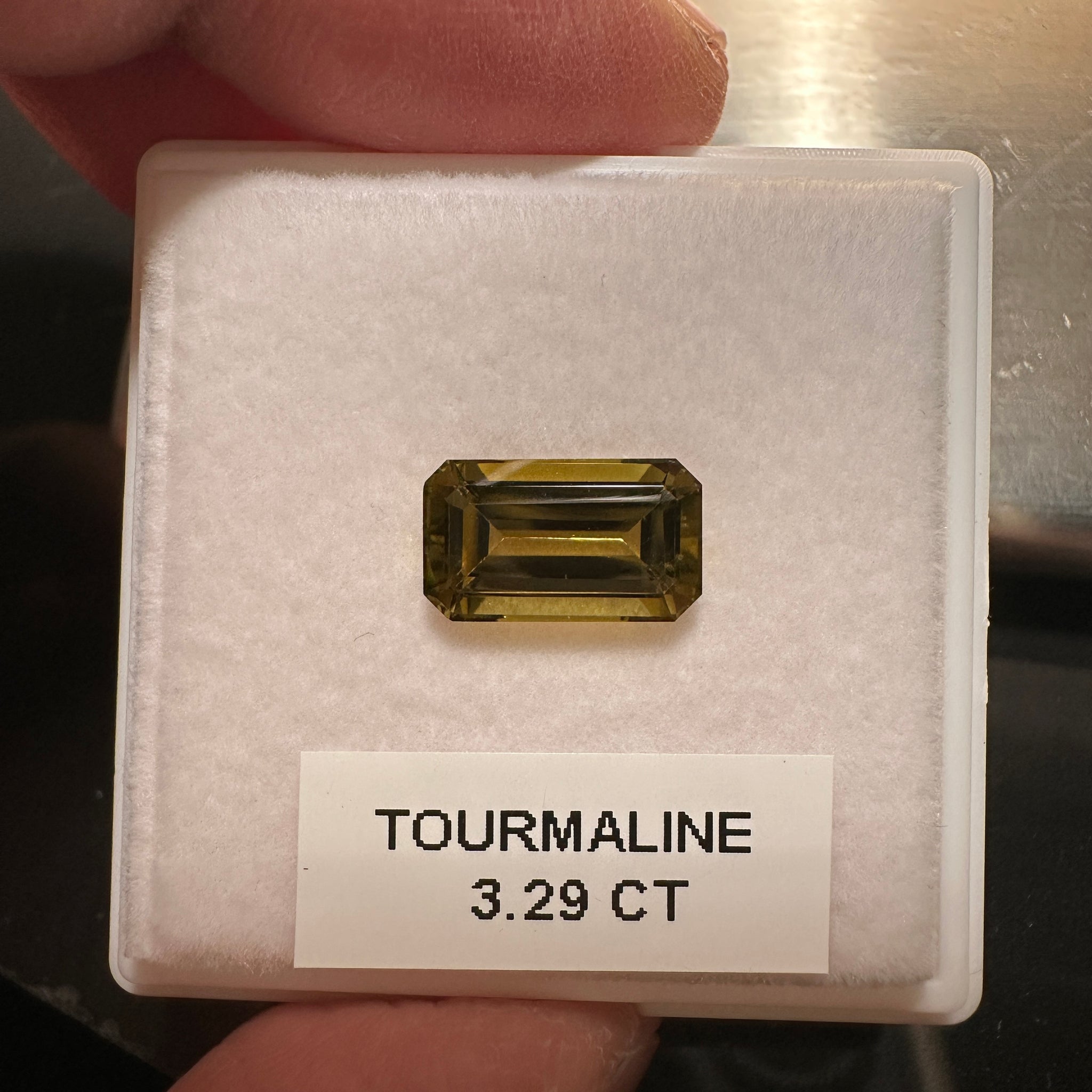 Tourmaline, 3.29ct, Tanzania, Untreated Unheated