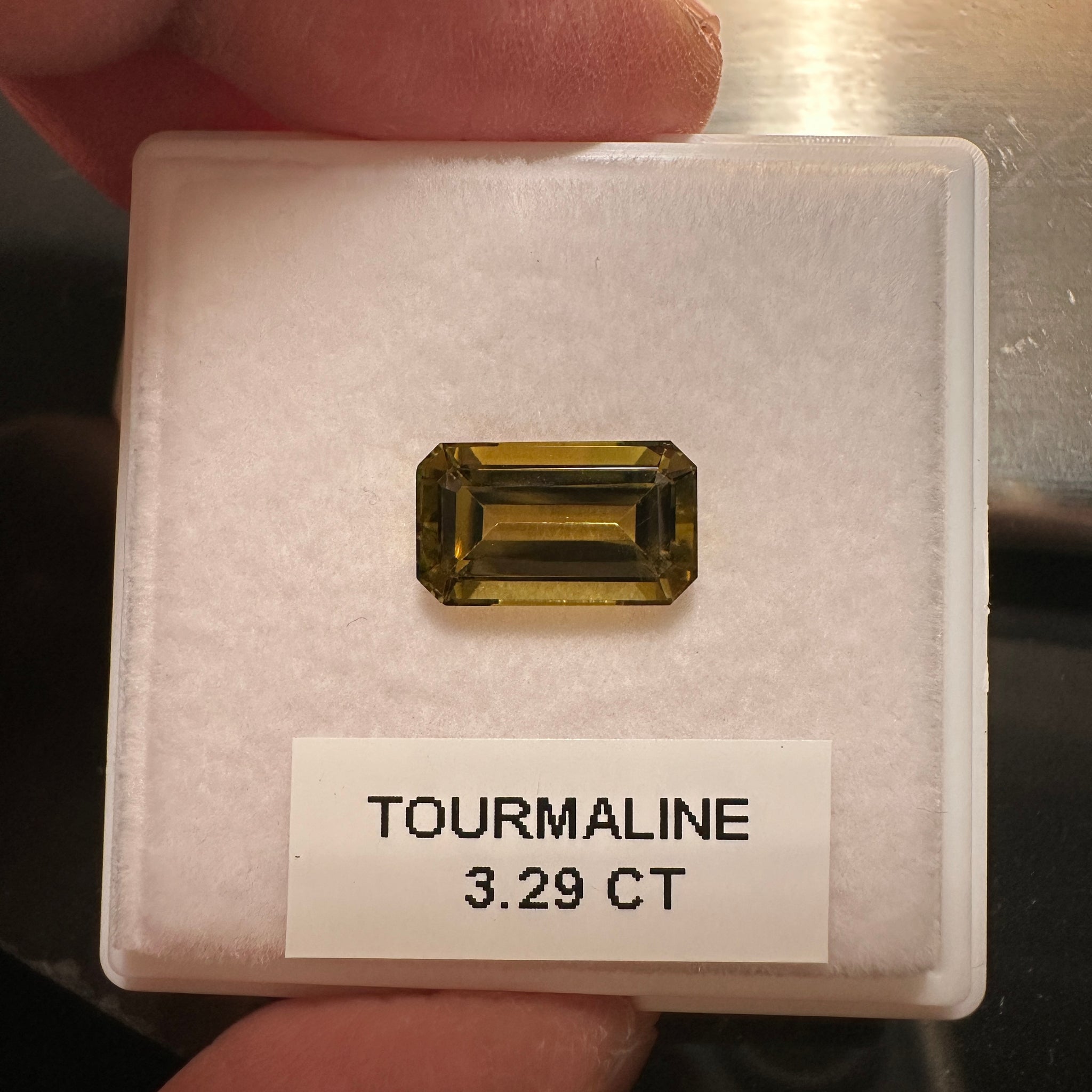 Tourmaline, 3.29ct, Tanzania, Untreated Unheated