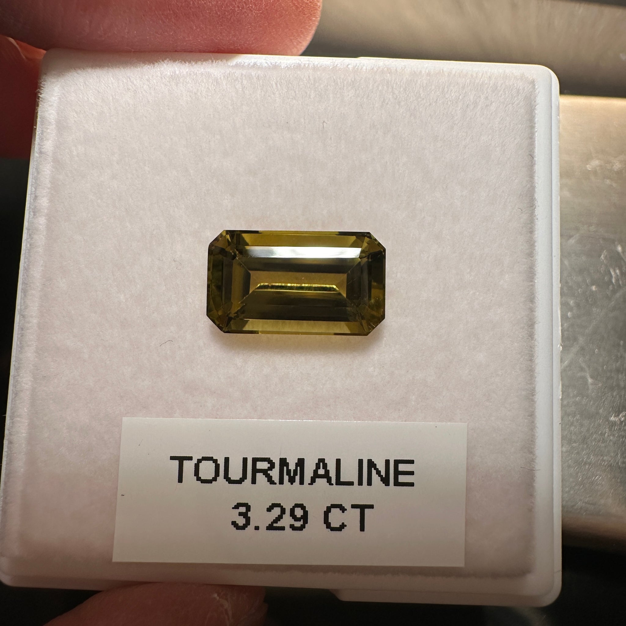 Tourmaline, 3.29ct, Tanzania, Untreated Unheated