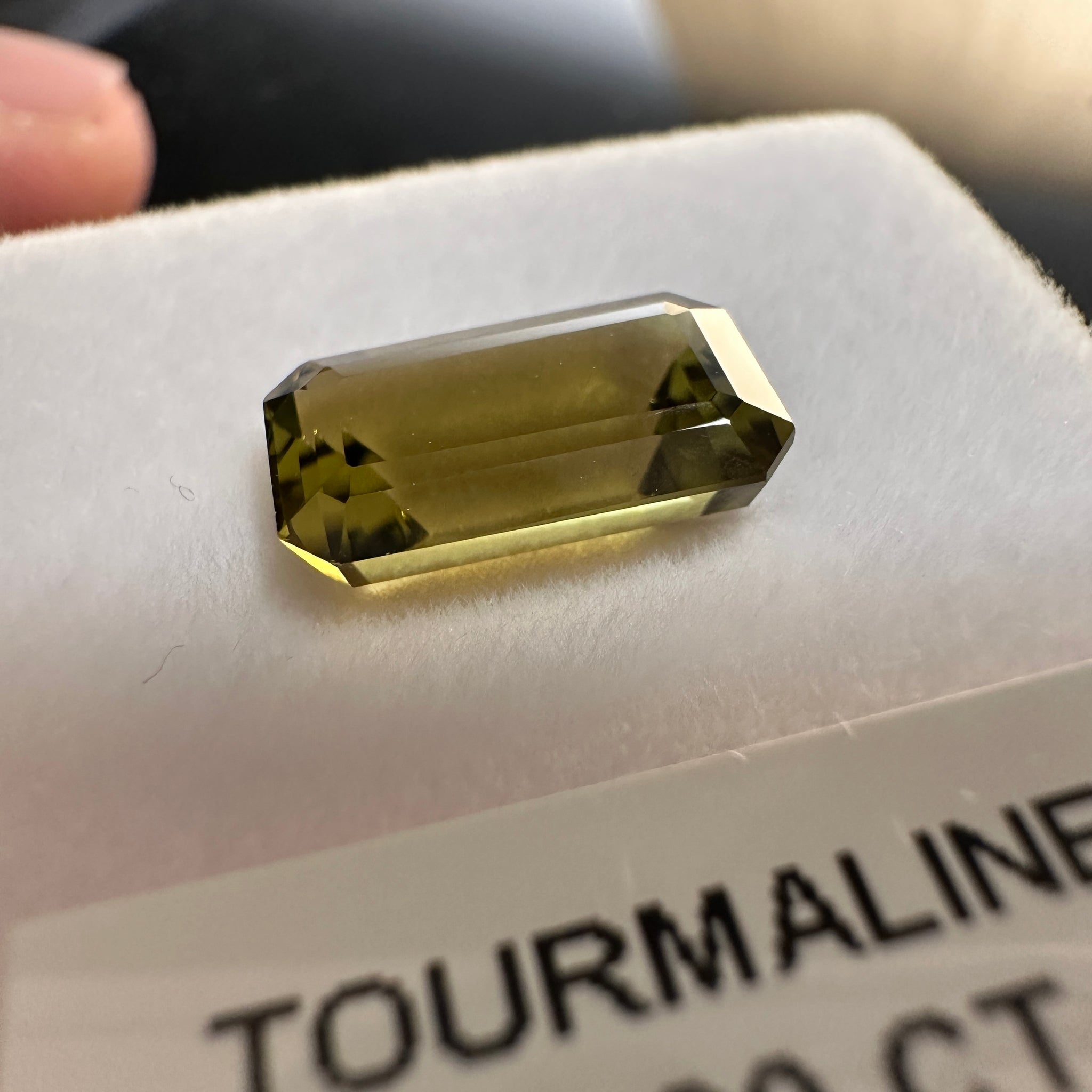 Tourmaline, 3.29ct, Tanzania, Untreated Unheated