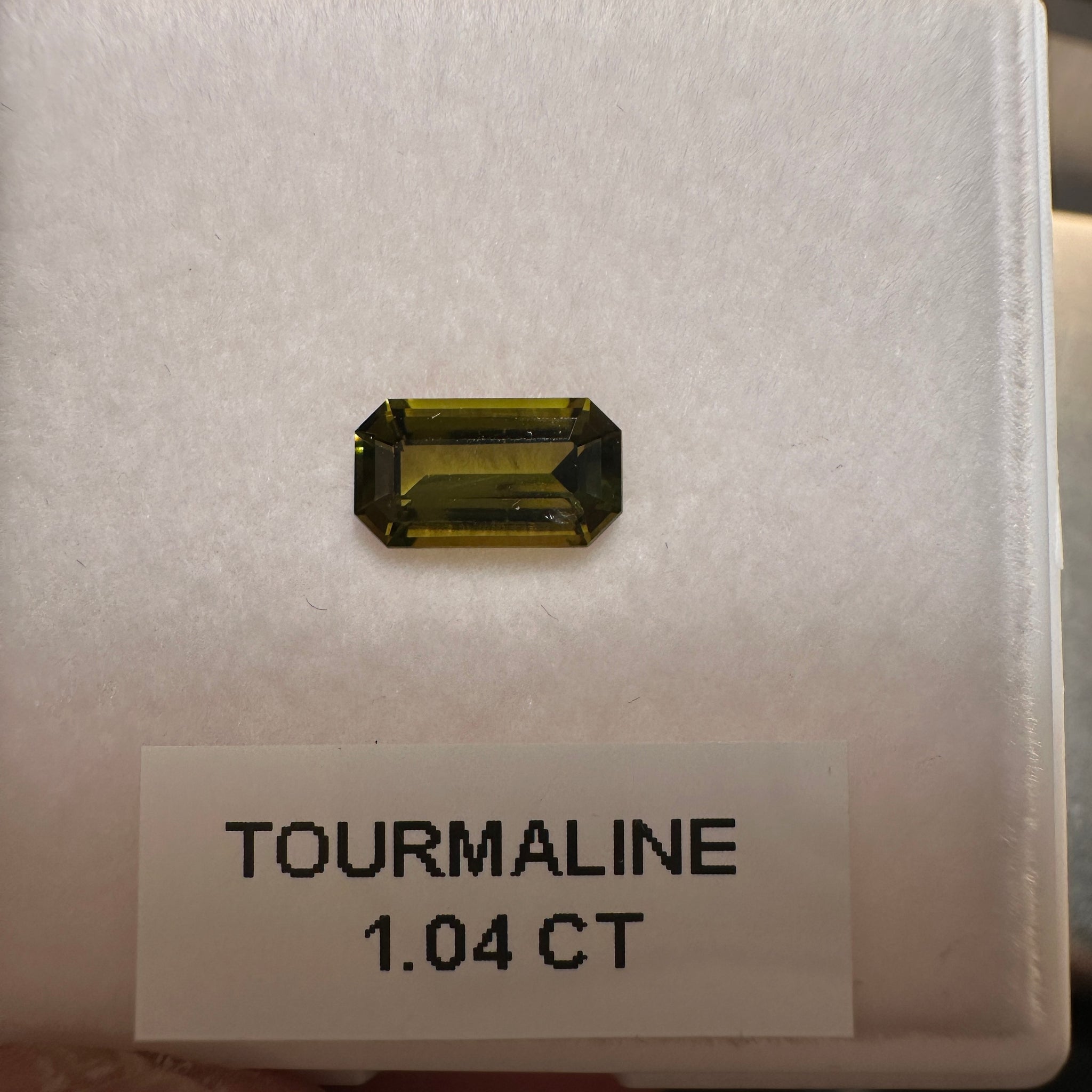 Tanzanian Tourmaline, 1.04ct, Untreated Unheated