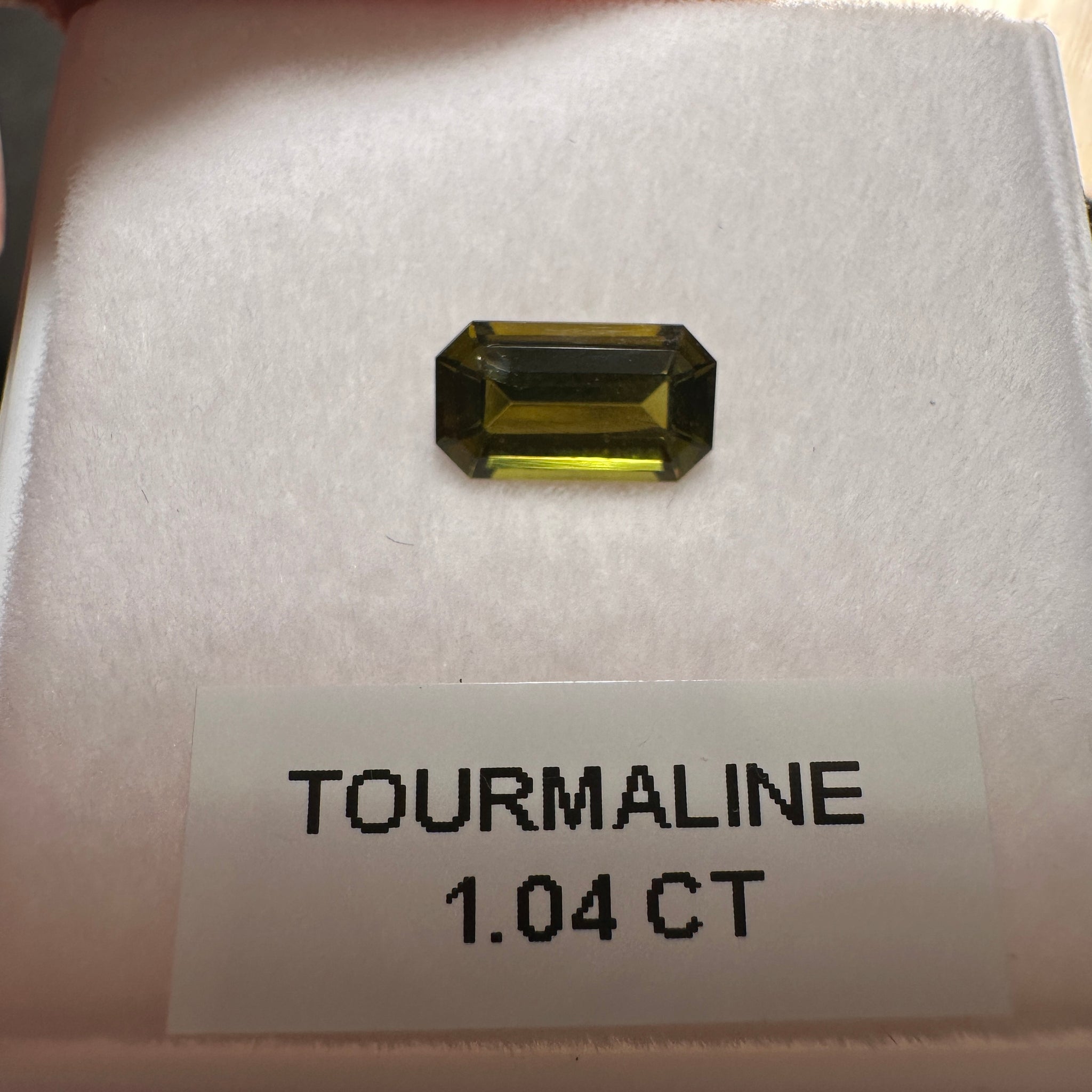 Tanzanian Tourmaline, 1.04ct, Untreated Unheated