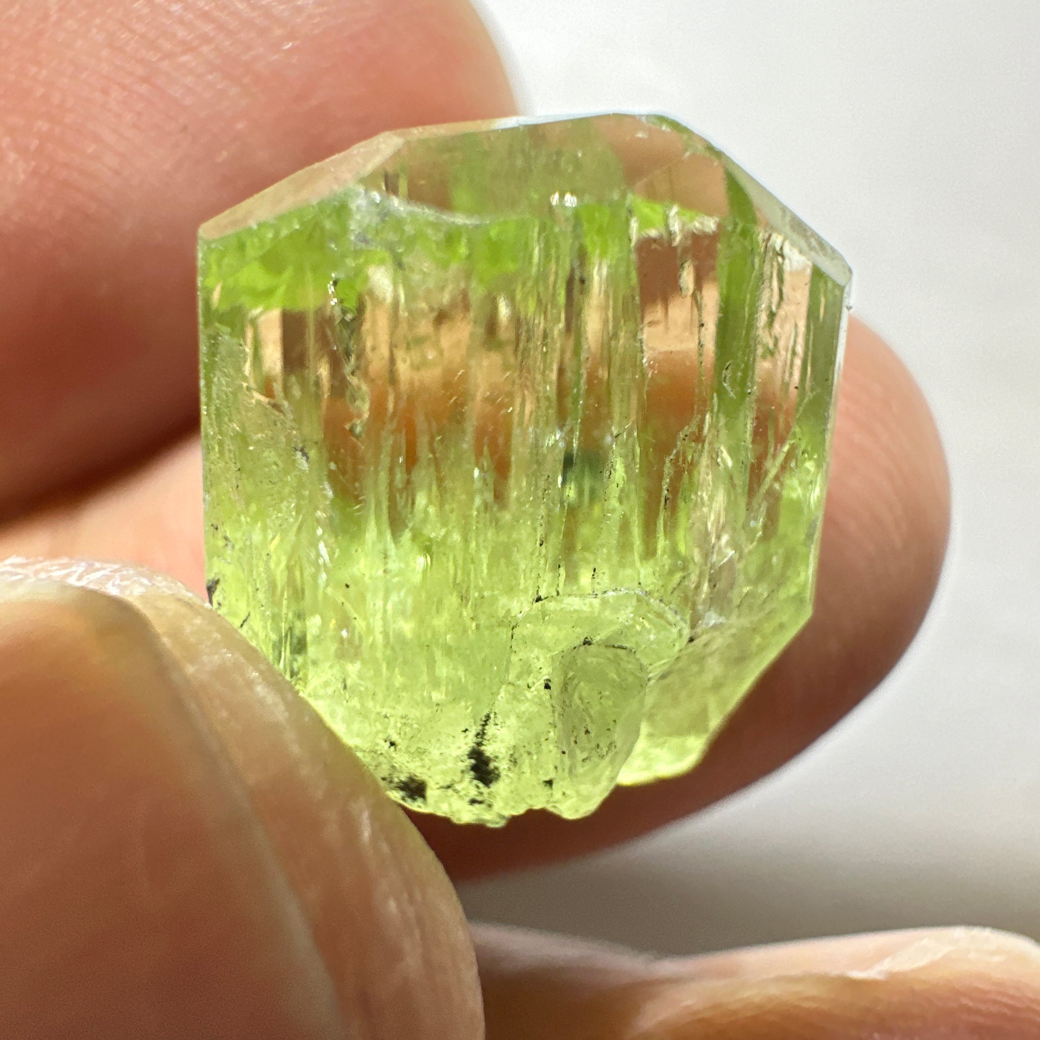 Diopside crystal, 2.6gm, Merelani, Tanzania, Untreated Unheated
