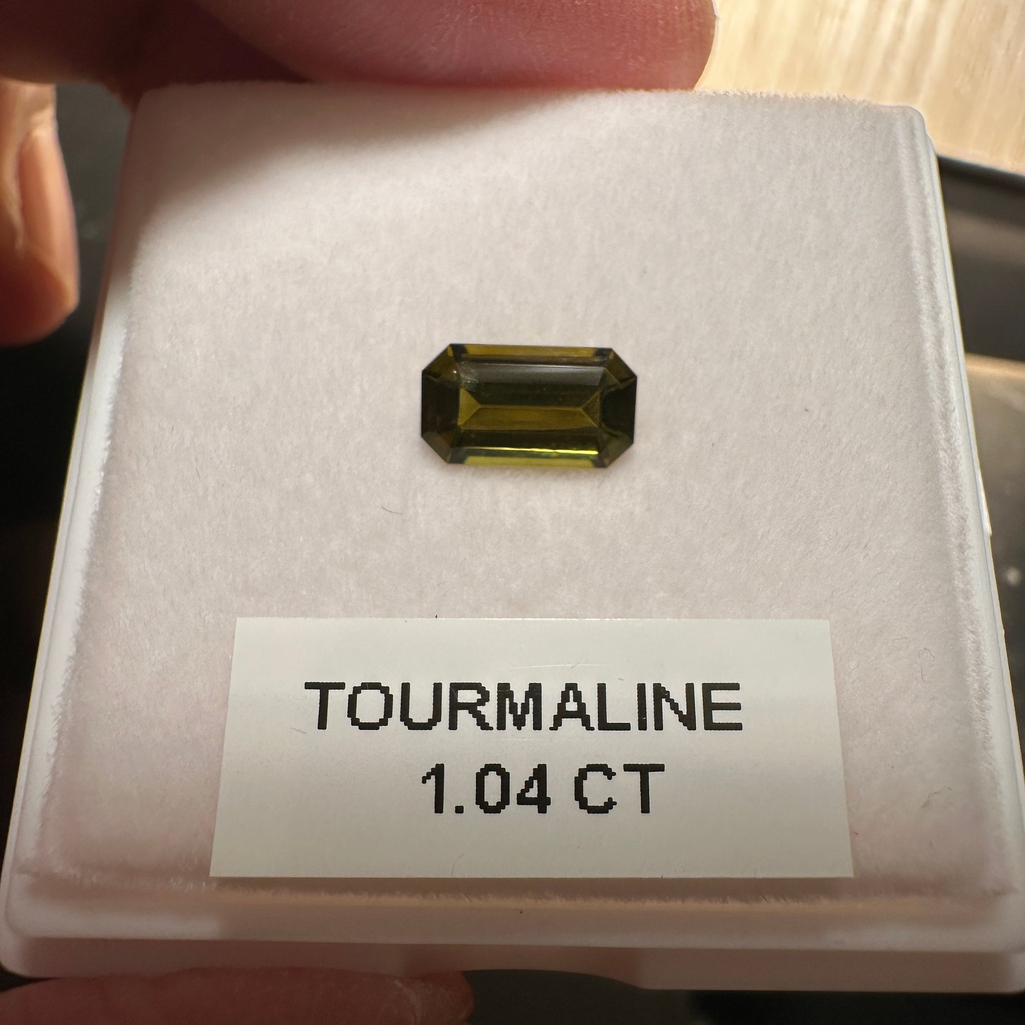 Tanzanian Tourmaline, 1.04ct, Untreated Unheated