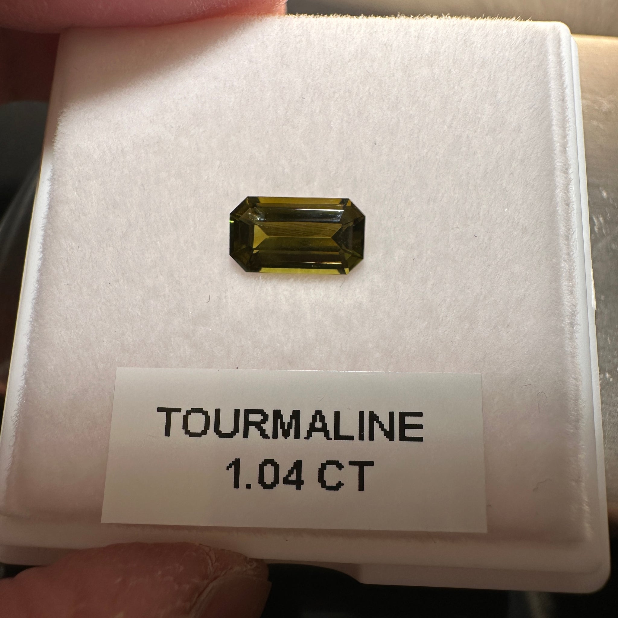 Tanzanian Tourmaline, 1.04ct, Untreated Unheated