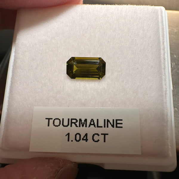 Tanzanian Tourmaline, 1.04ct, Untreated Unheated
