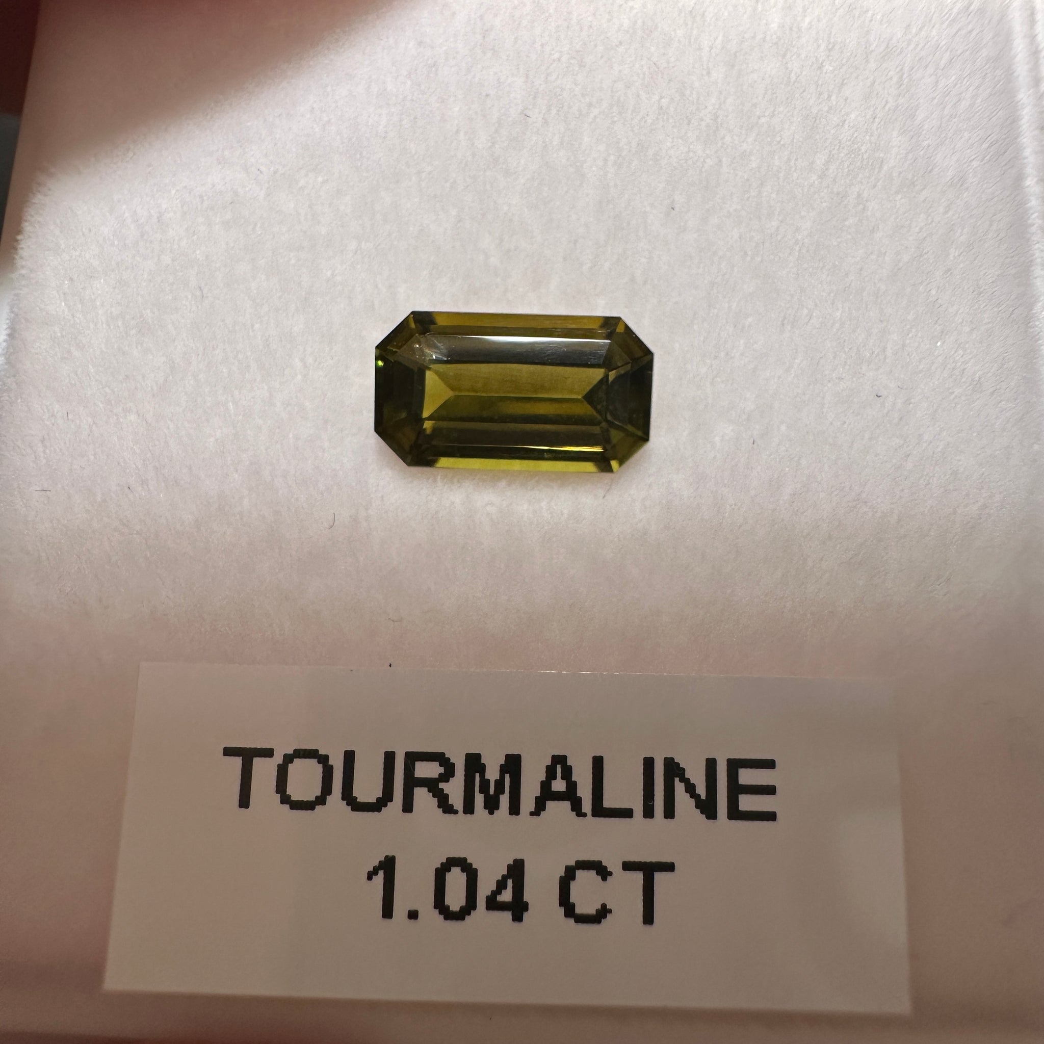 Tanzanian Tourmaline, 1.04ct, Untreated Unheated