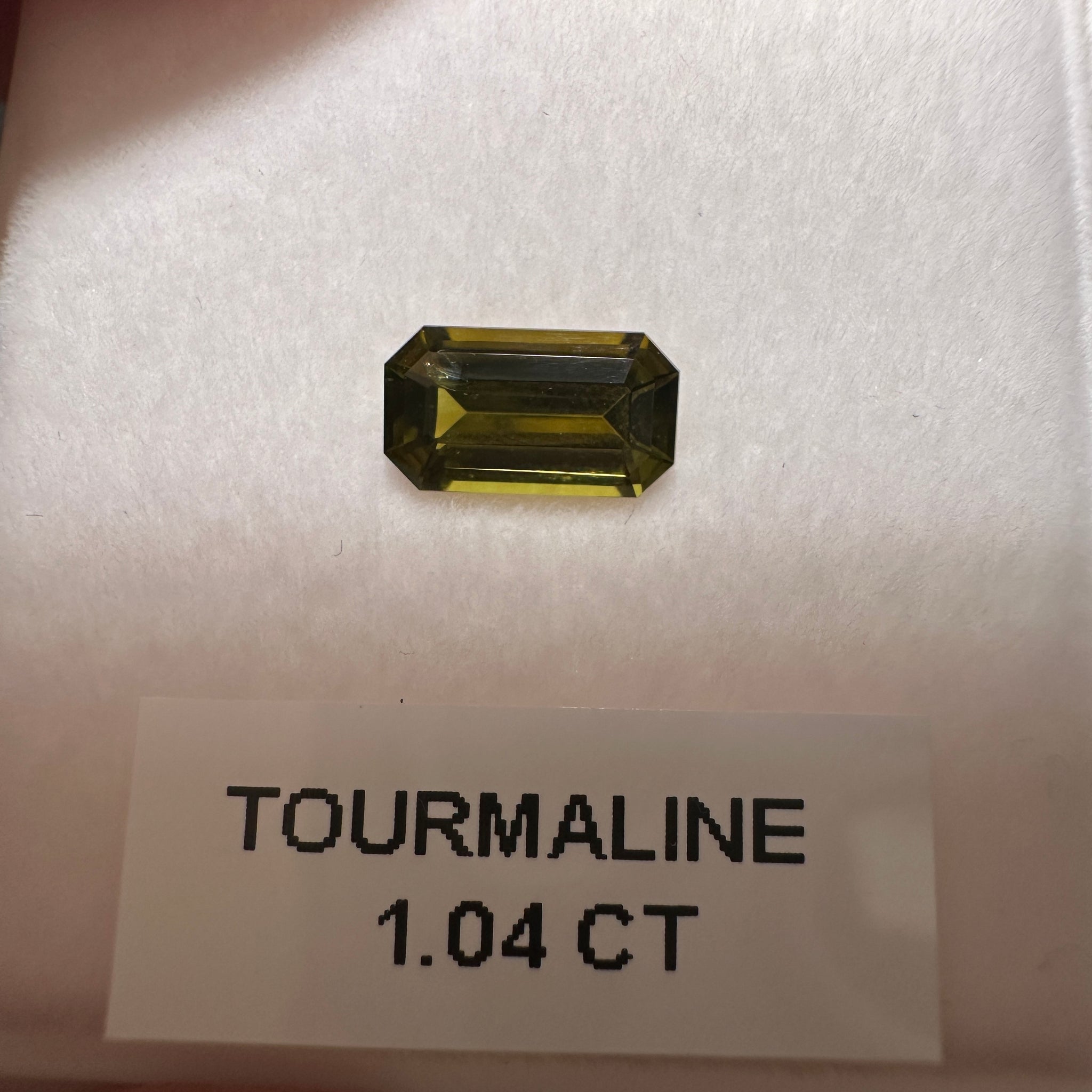Tanzanian Tourmaline, 1.04ct, Untreated Unheated