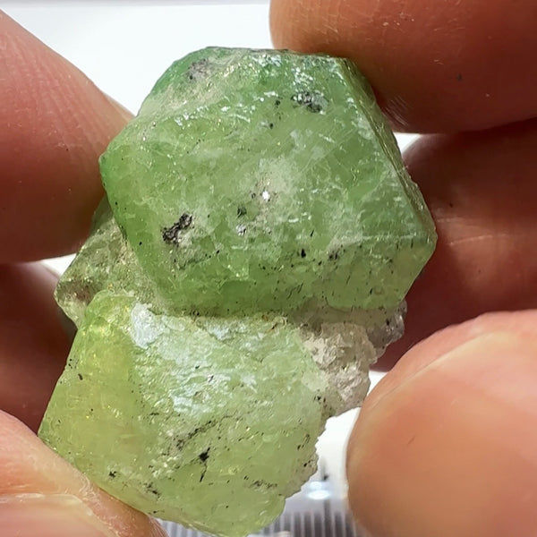 Tsavorite Garnet Crystal, 78.09ct, Merelani, Tanzania, Untreated Unheated
