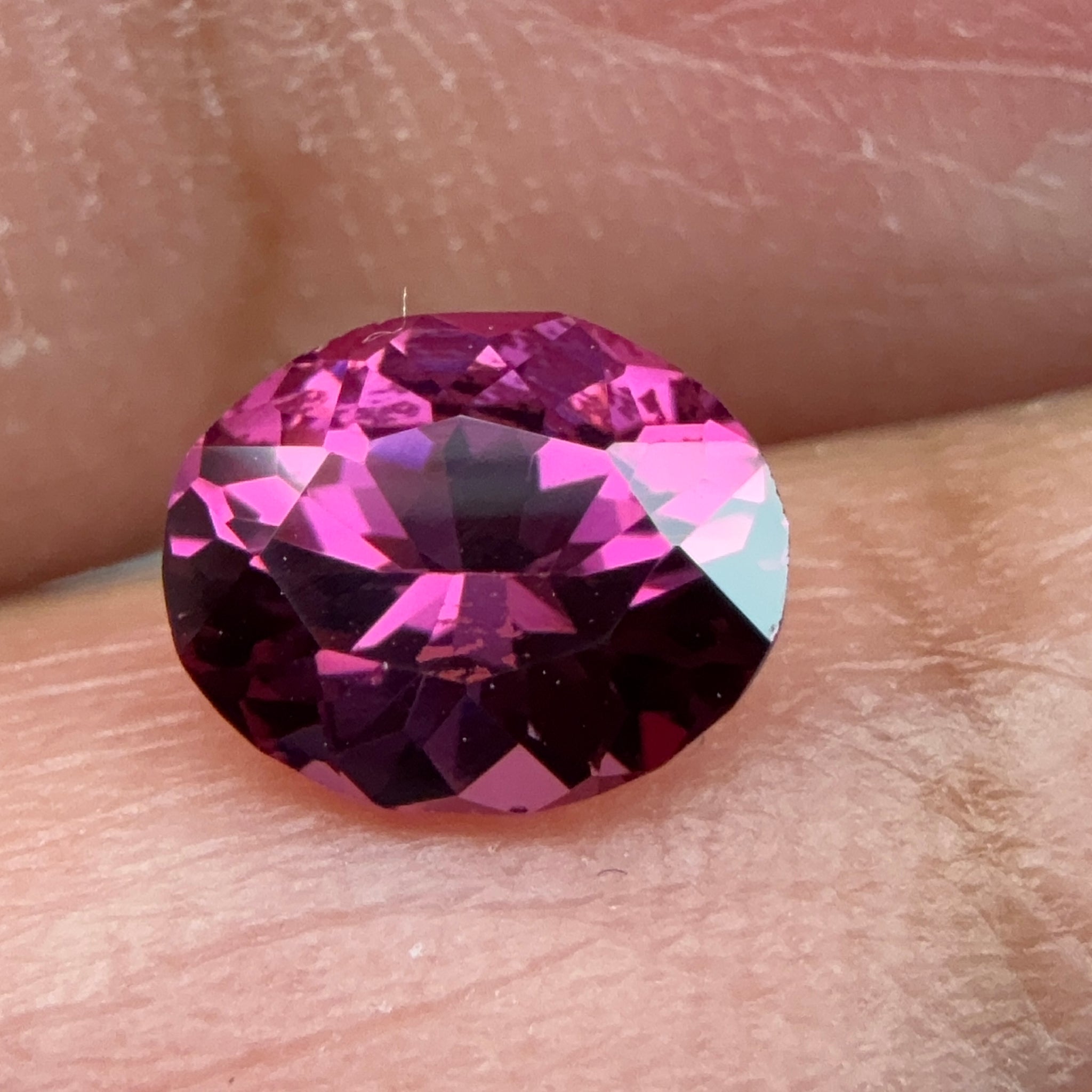Rose Garnet, 0.82ct, Tanzania, Untreated Unheated