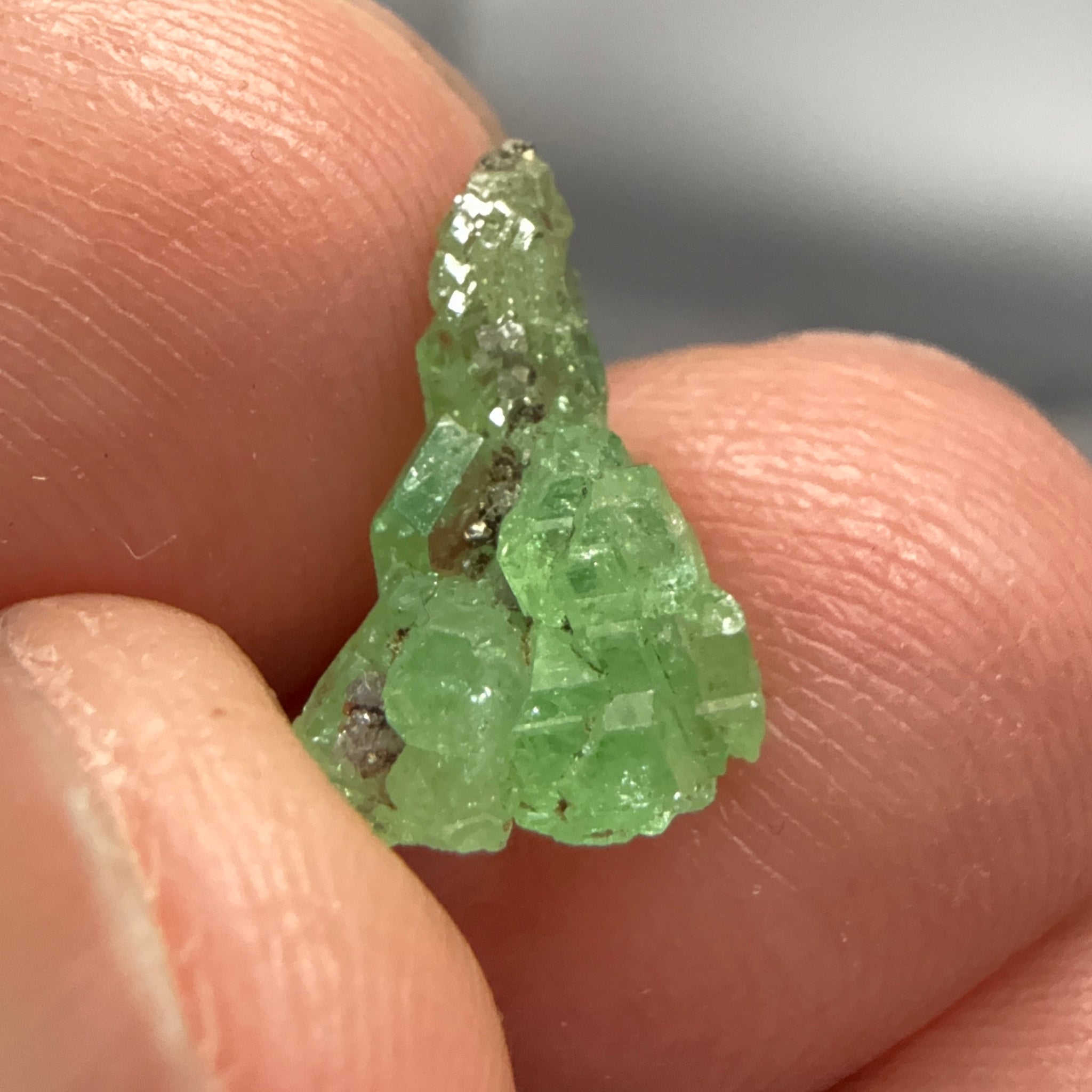 Tsavorite Crystal, 2.81ct, Merelani. Tanzania, Untreated Unheated