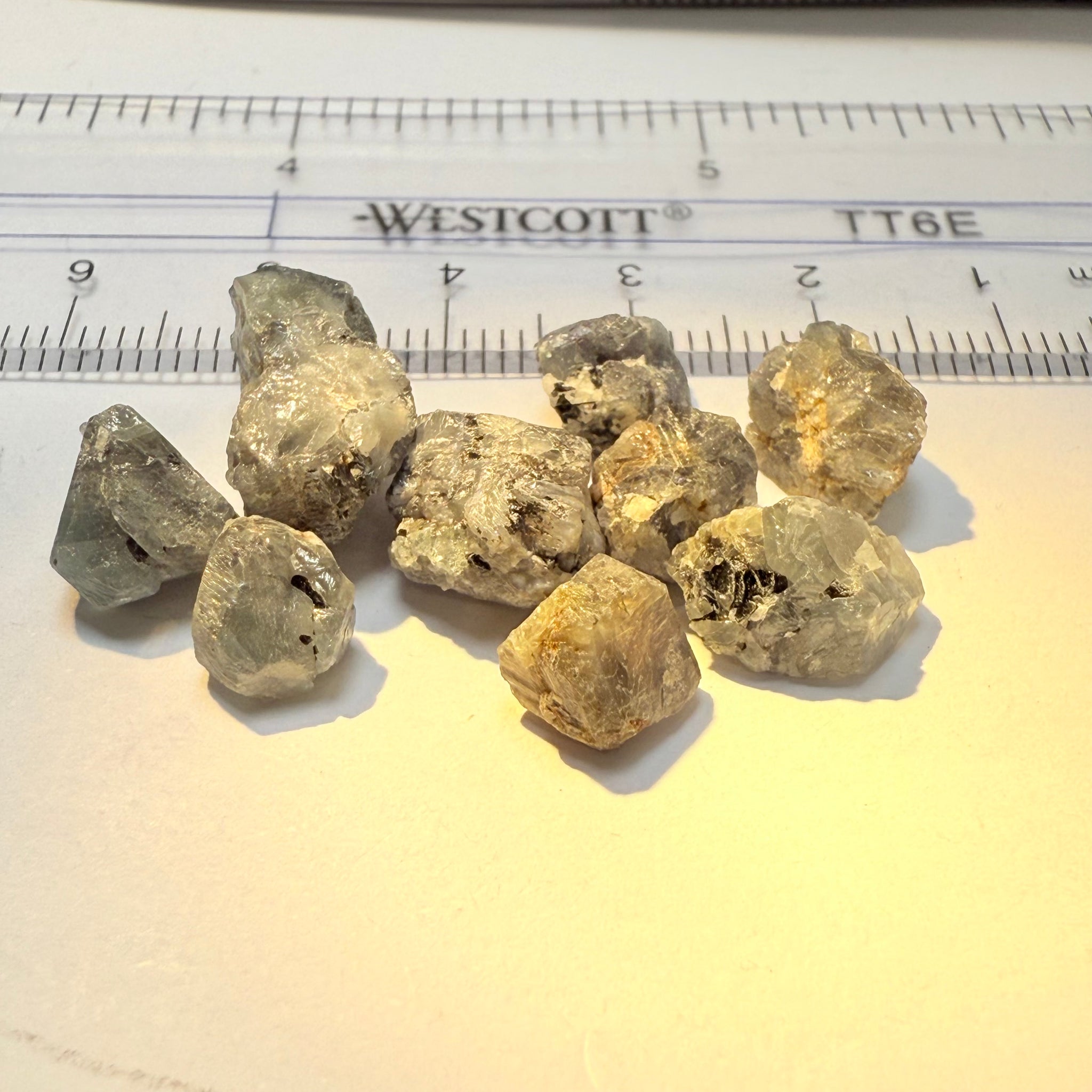 Alexandrite Crystal Lot, 39.27ct, Manyara, Tanzania, Untreated Unheated