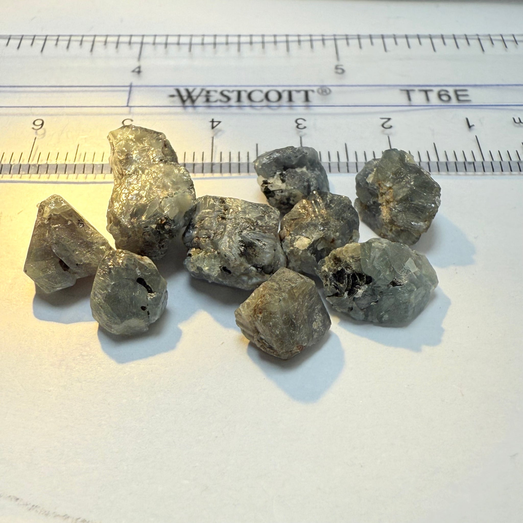 Alexandrite Crystal Lot, 39.27ct, Manyara, Tanzania, Untreated Unheated