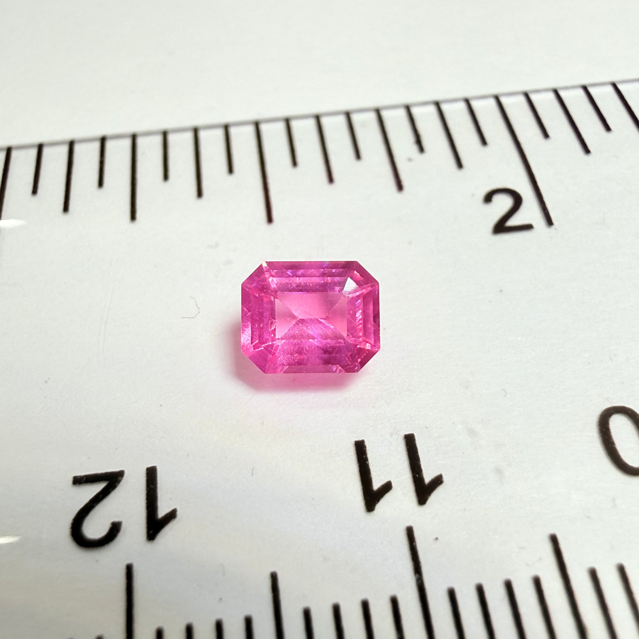Mahenge Spinel, 0.56ct, Mahenge, Tanzania, Untreated Unheated, tiny chip on the corner of the table, I have circled it in the pics, not easily noticeable in such a small size