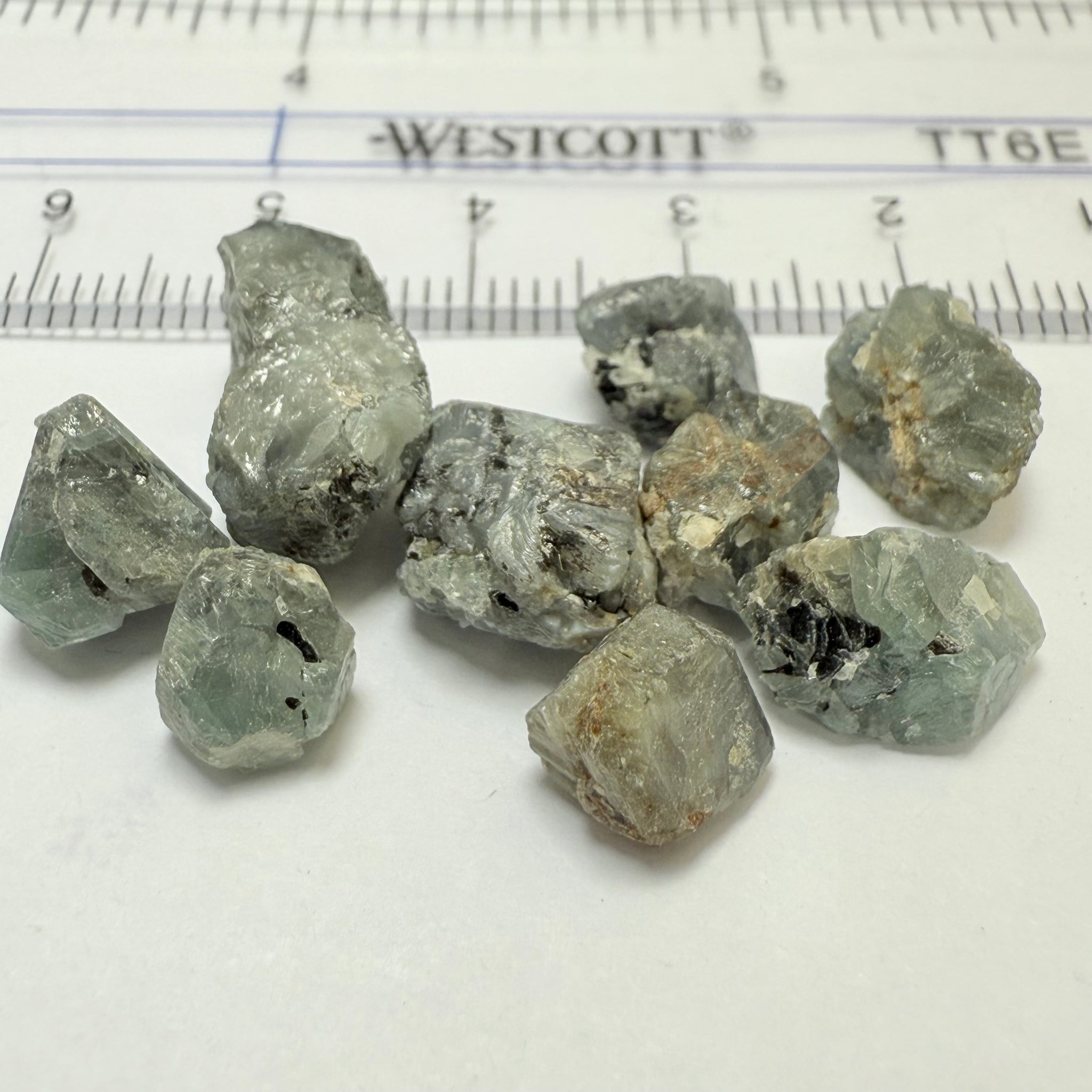Alexandrite Crystal Lot, 39.27ct, Manyara, Tanzania, Untreated Unheated